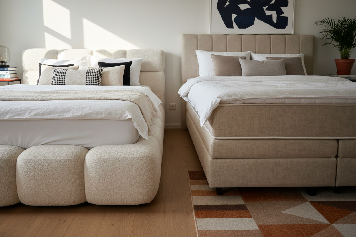 Boxspringbett vs. Polsterbett: Welches passt zu dir?