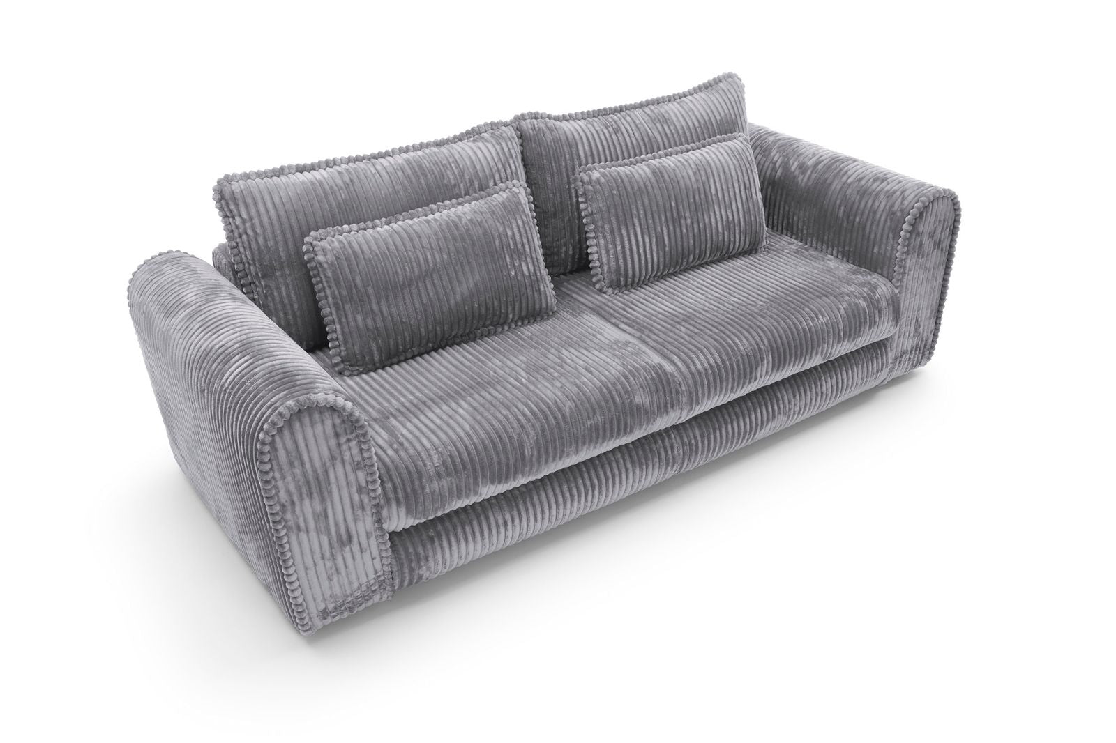 Designer Sofa Lil Buddy 3-Sitzer mit Schlaff- & Bettkasten in Cord