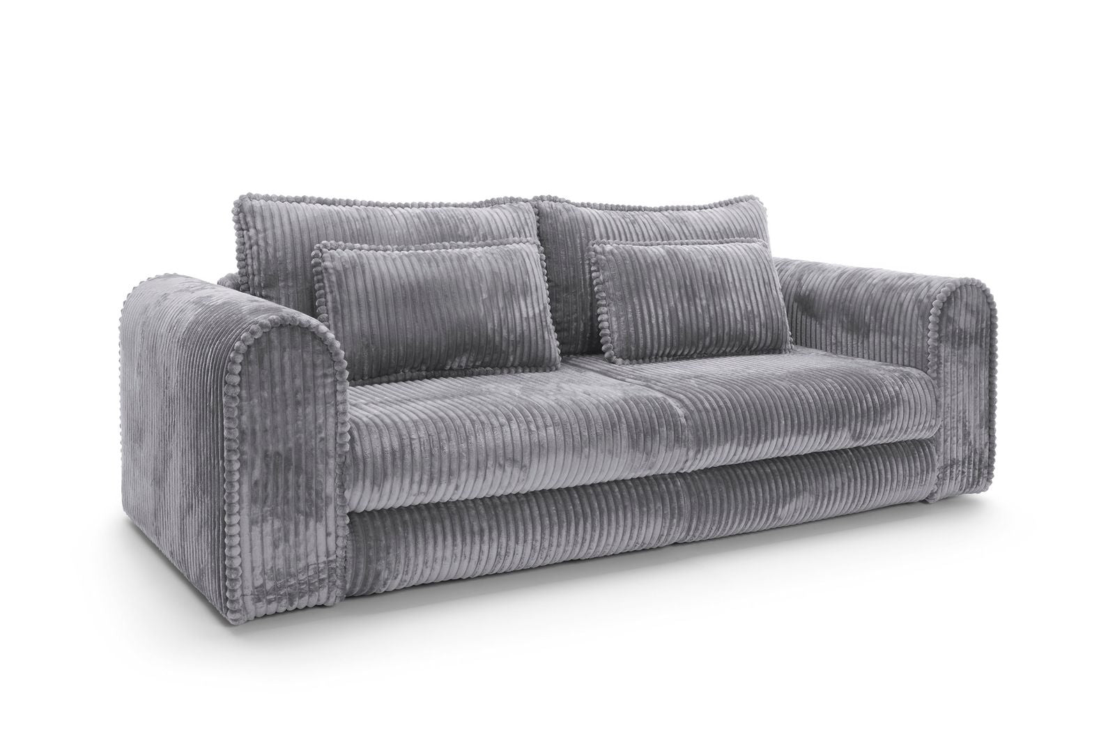 Designer Sofa Lil Buddy 3-Sitzer mit Schlaff- & Bettkasten in Cord