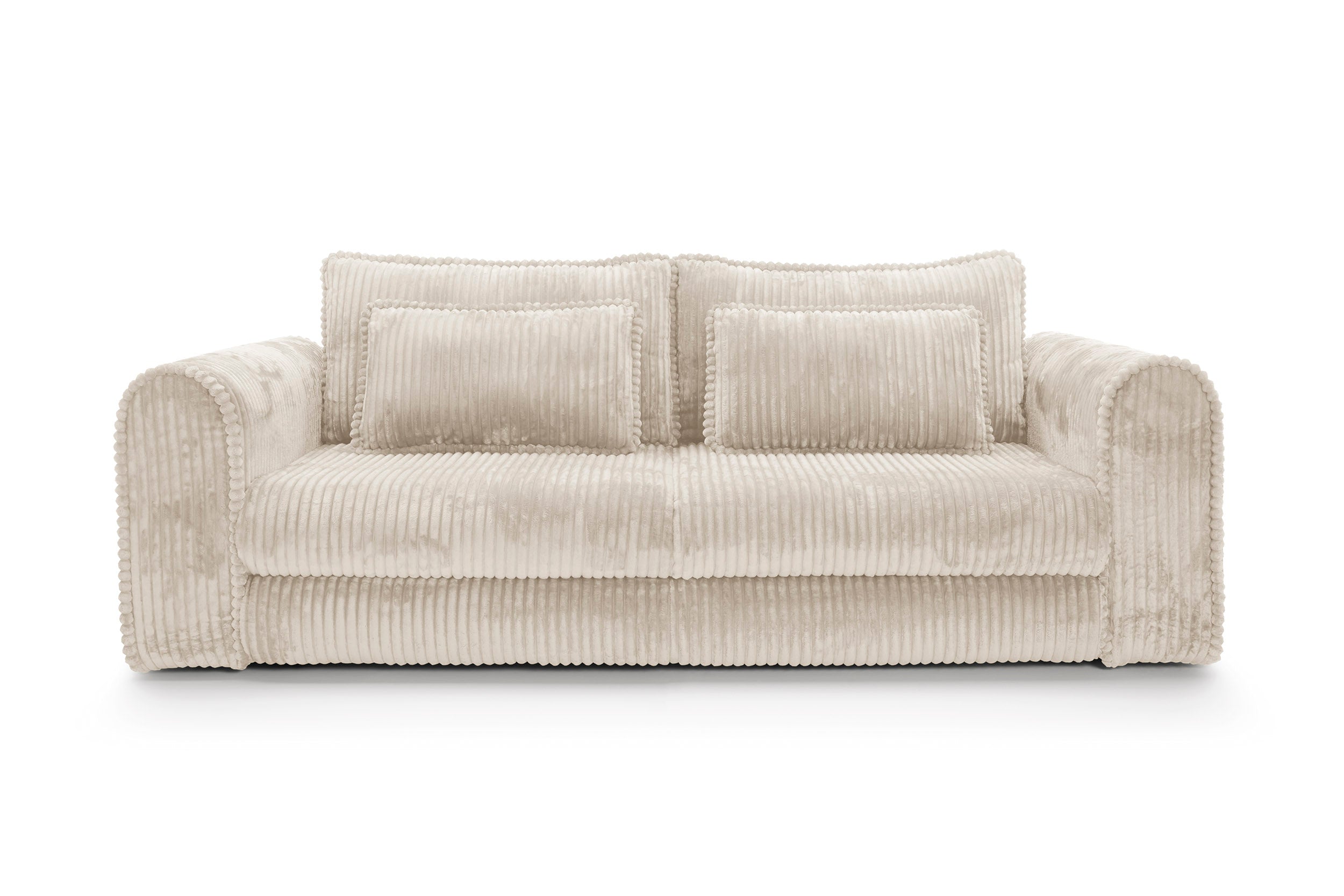 Designer Sofa Lil Buddy 3-Sitzer mit Schlaff- & Bettkasten in Cord