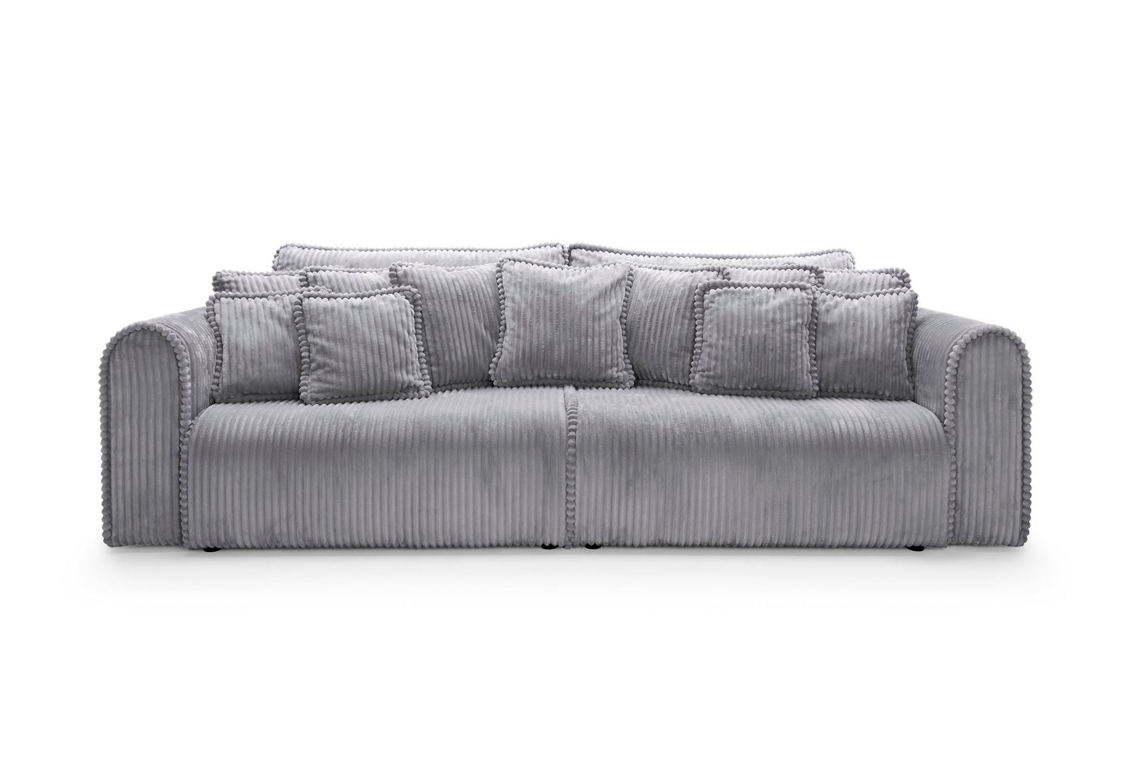 Designer Sofa Big Buddy 4-Sitzer mit Schlaff- & Bettkasten in Cord