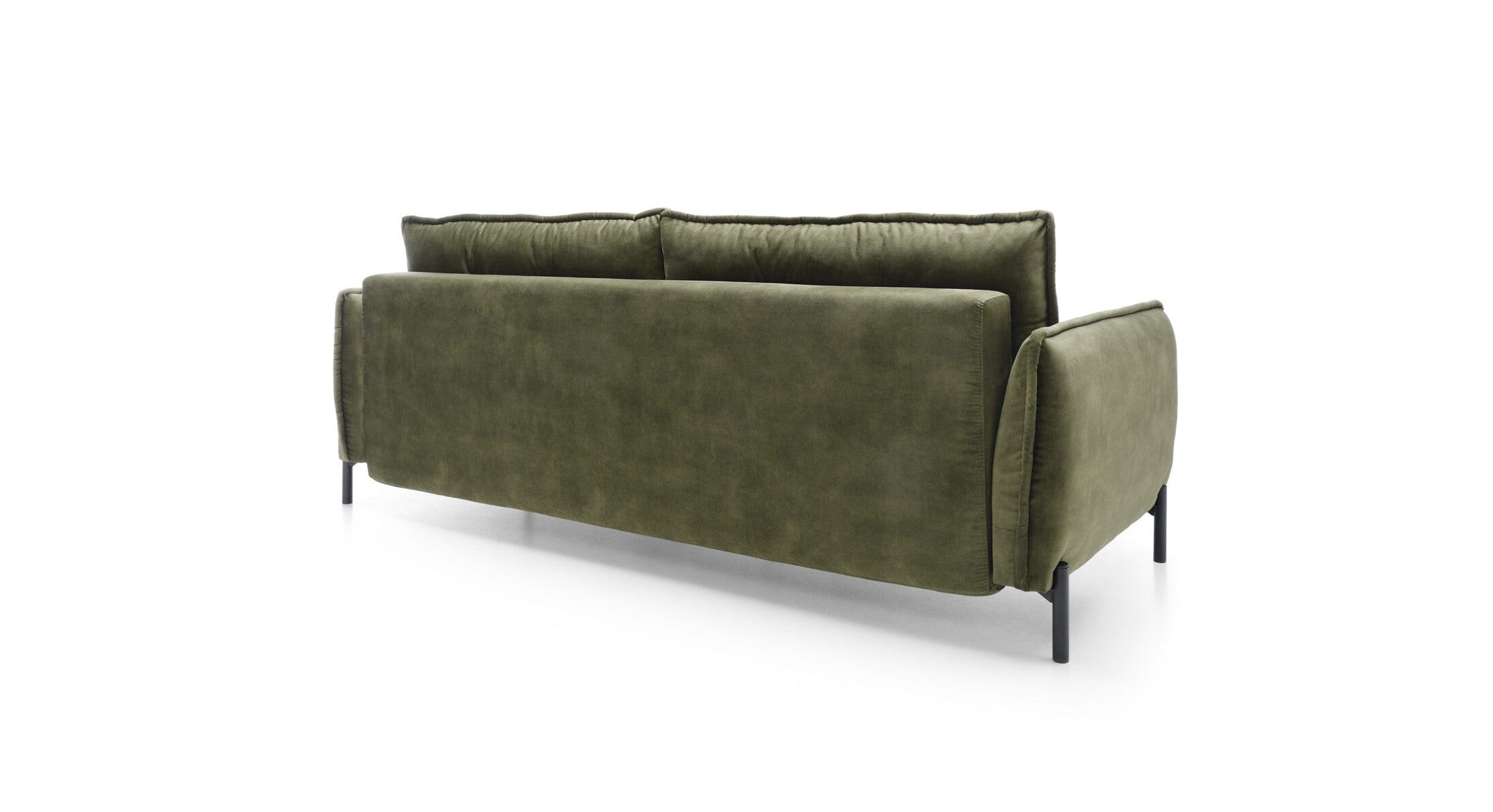 Designer Sofa Osaka mit Schlaffunktion & Bettkasten in Samt