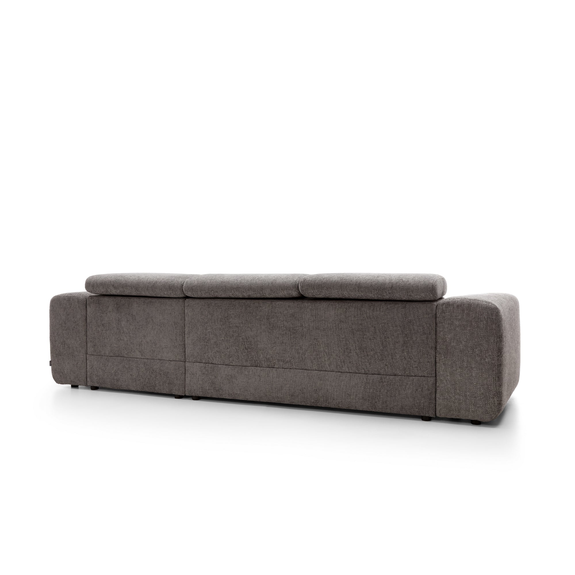 Designer Ecksofa Bluvel I mit Schlaffunktion & Bettkasten in Chenille