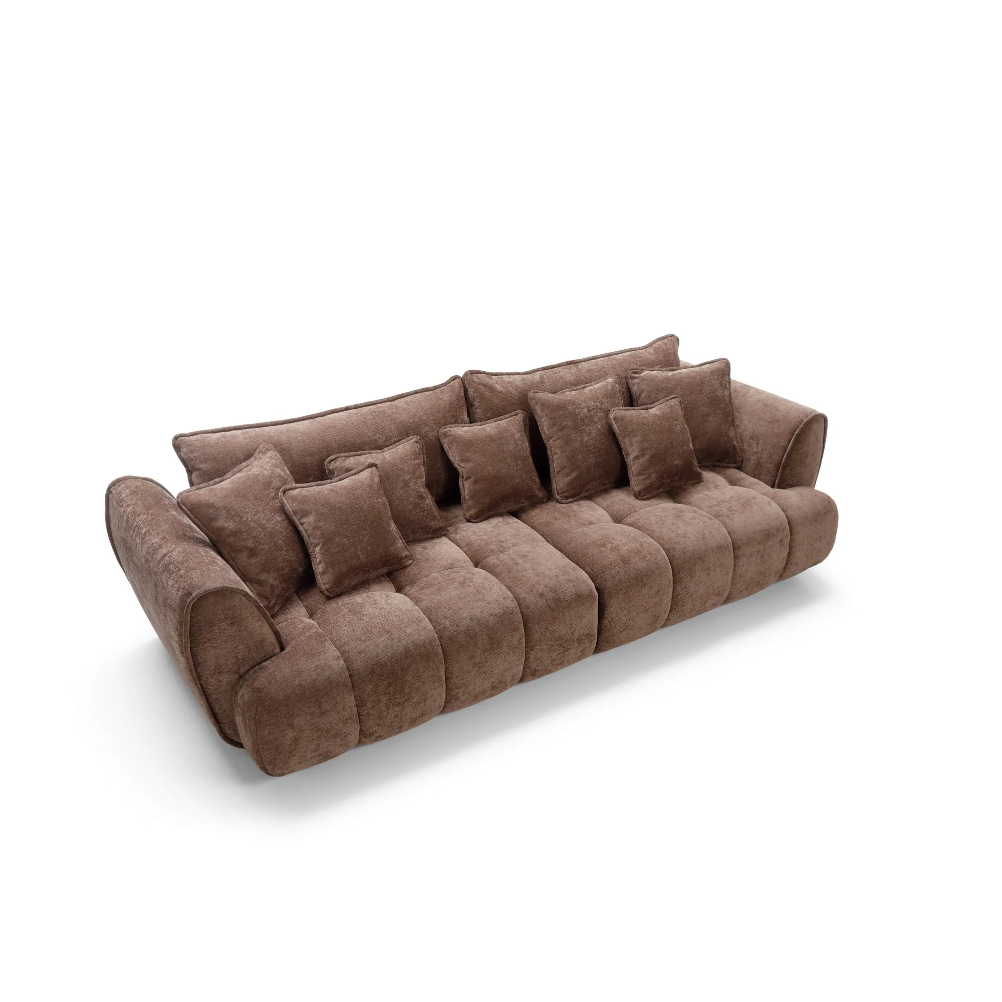 Designer Sofa Bombay mit Schlaff- & Bettkasten in Samt