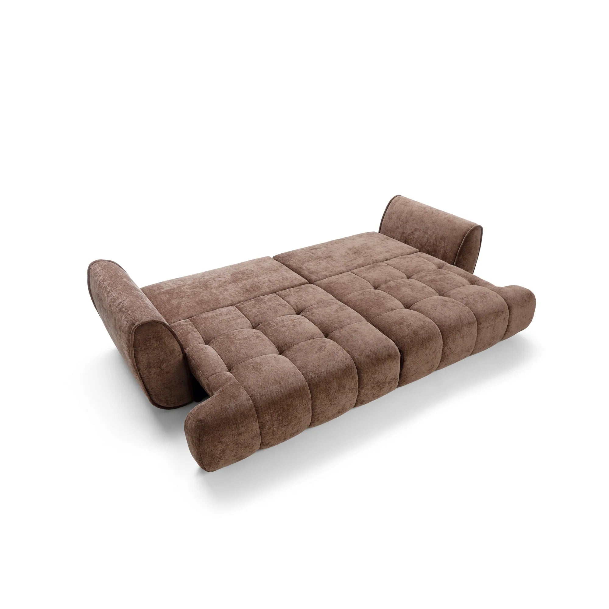 Designer Sofa Bombay mit Schlaff- & Bettkasten in Samt