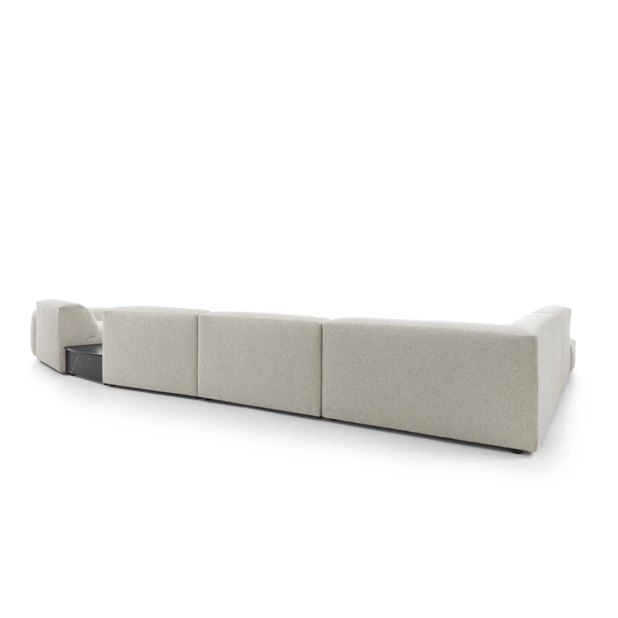 Designer Wohnlandschaft Calm modular in Bouclé