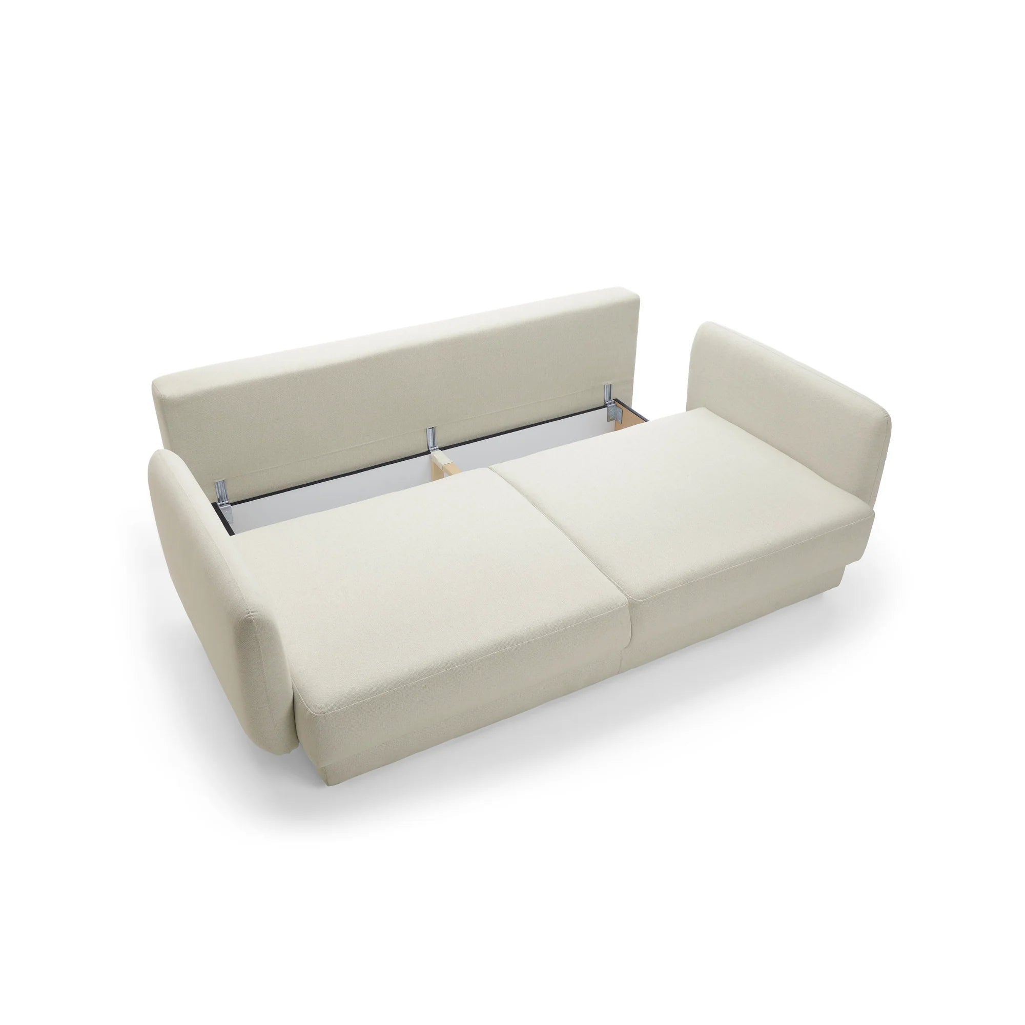 Designer Sofa Evora mit Schlaf- und Bettkasten in Stoff