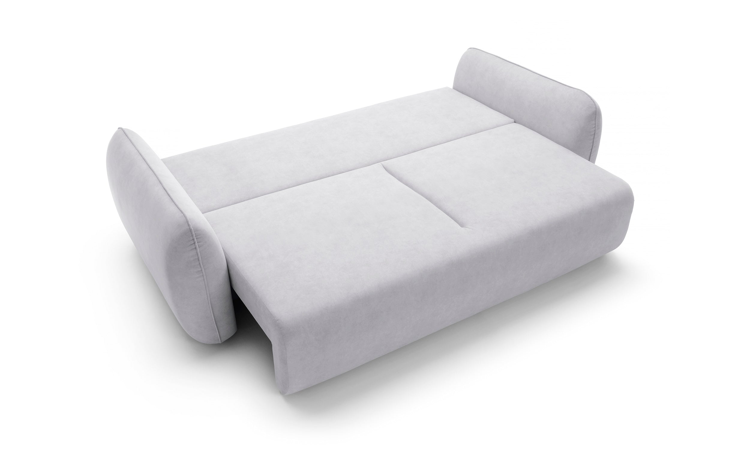 Designer Maloy Sofa mit Schlaffunktion & Bettkasten in Samt