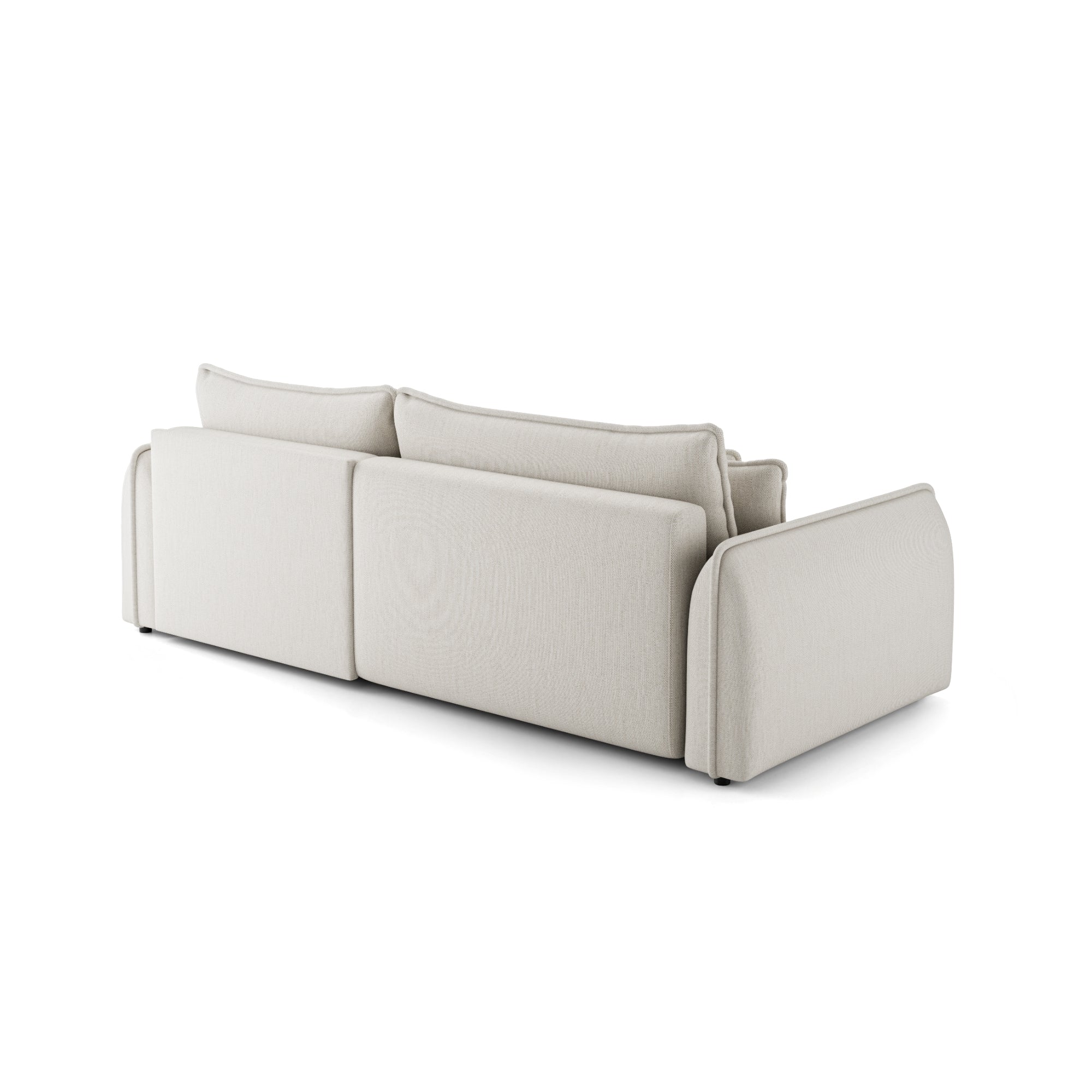 Designer Ecksofa Mojave I mit Schlaf- und Klappfunktion in Stoff