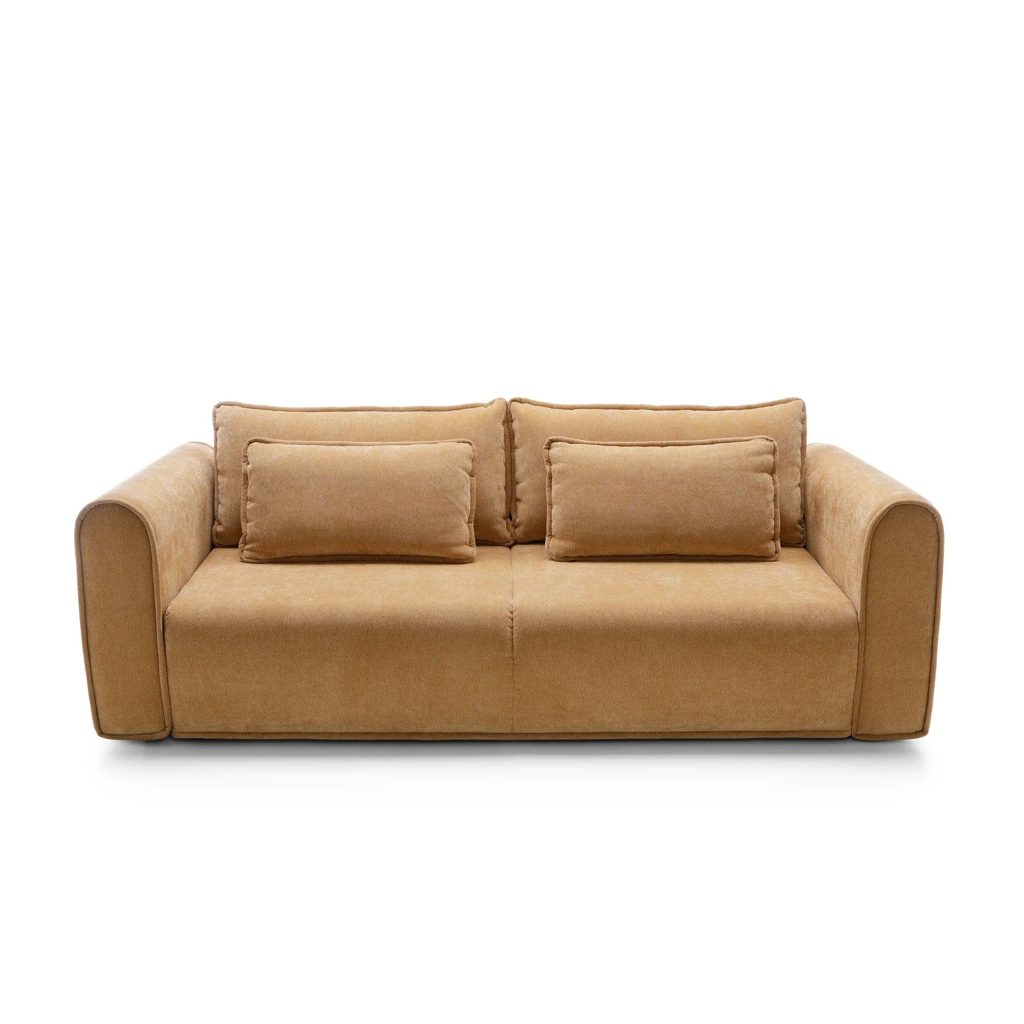 Designer 3-Sitzer Sofa Munro mit Schlaffunktion in Stoff