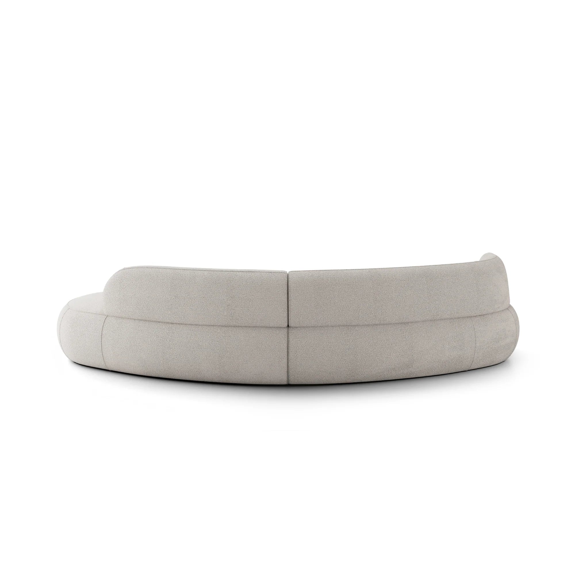 Designer Sofa Soul 4‑Sitzer modular in Bouclé