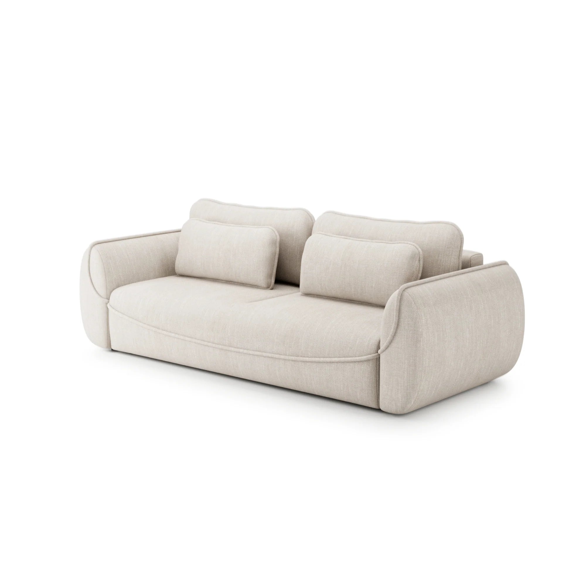 Designer Sofa Umea mit Schlaffunktion in Chenille