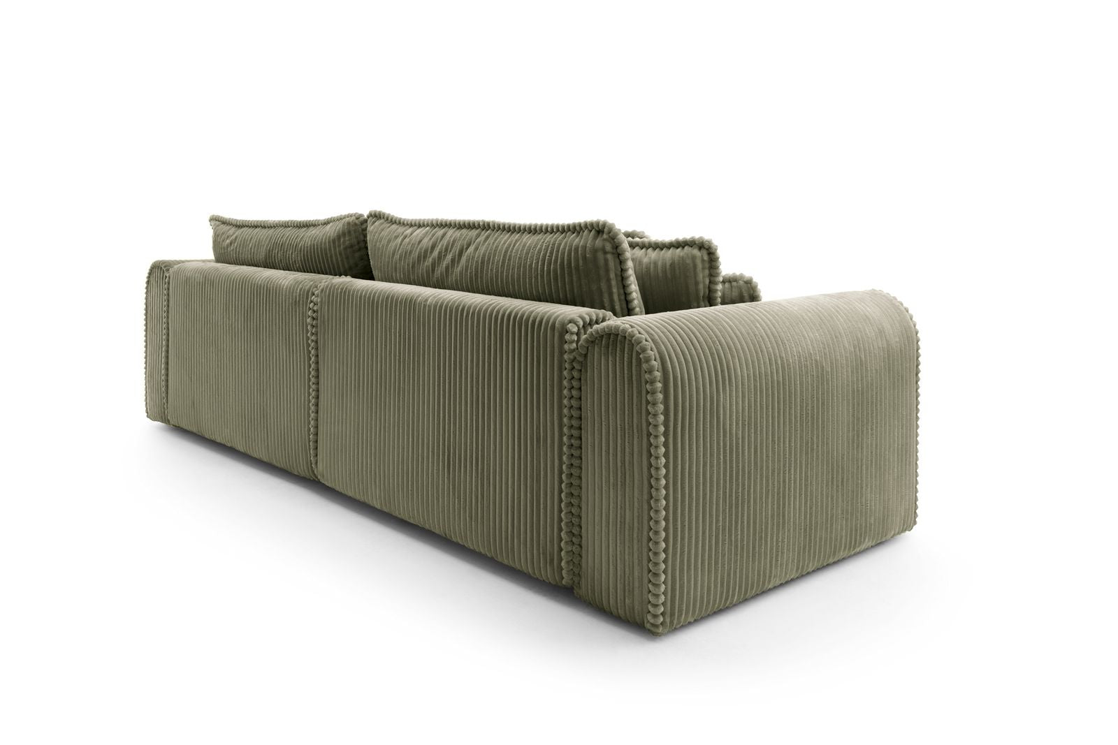 Designer Sofa Big Buddy 4-Sitzer mit Schlaff- & Bettkasten in Cord