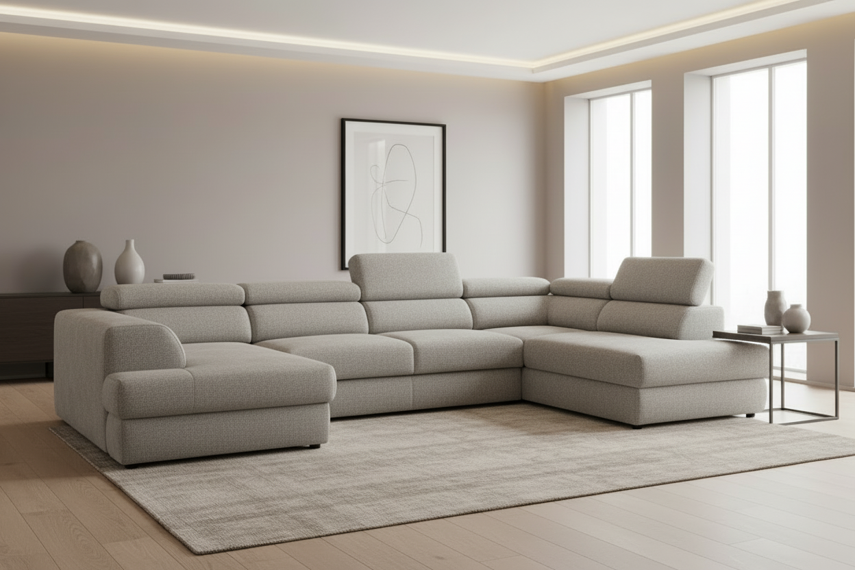 Bluvel III Hellgrau Schrägansicht