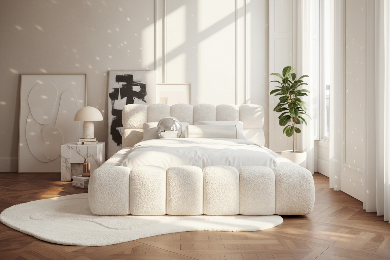 Boston Bett Frontalansicht