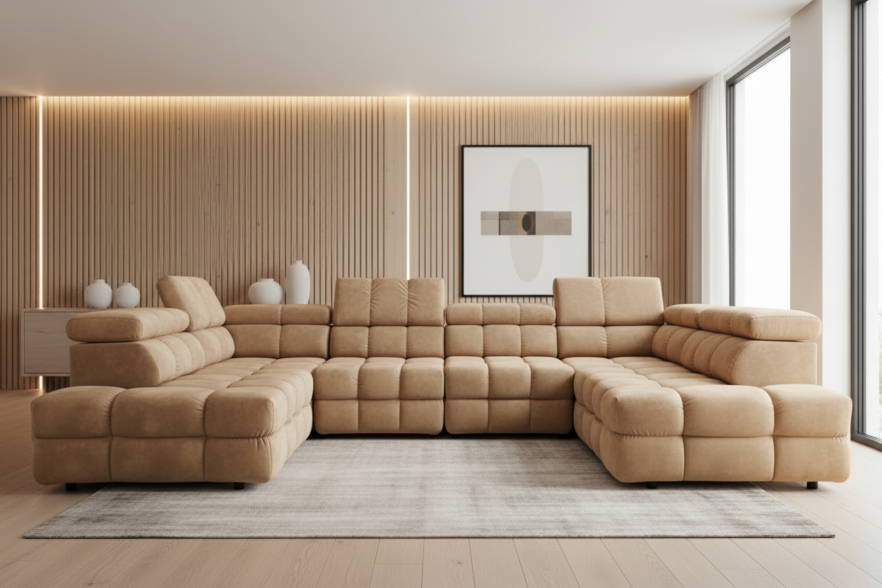 Buffalo OTTL-C-1-1-C-OTTR in Velour Beige