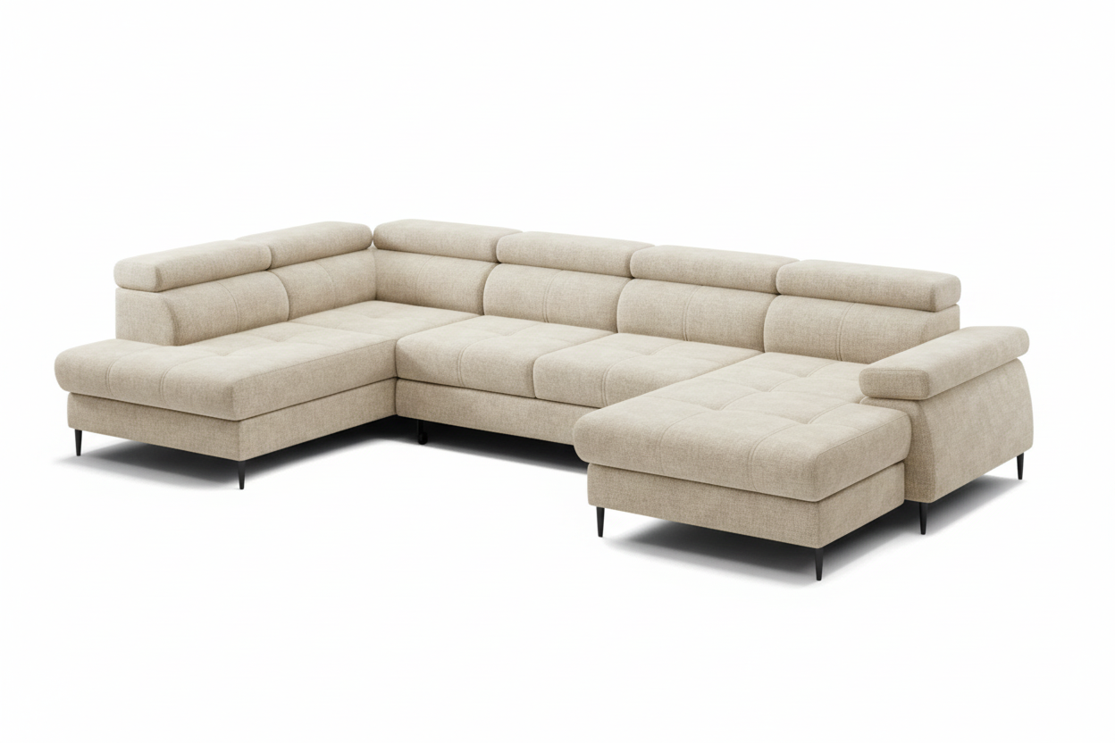 Córdoba III Wohnlandschaft Cream Schrägansicht