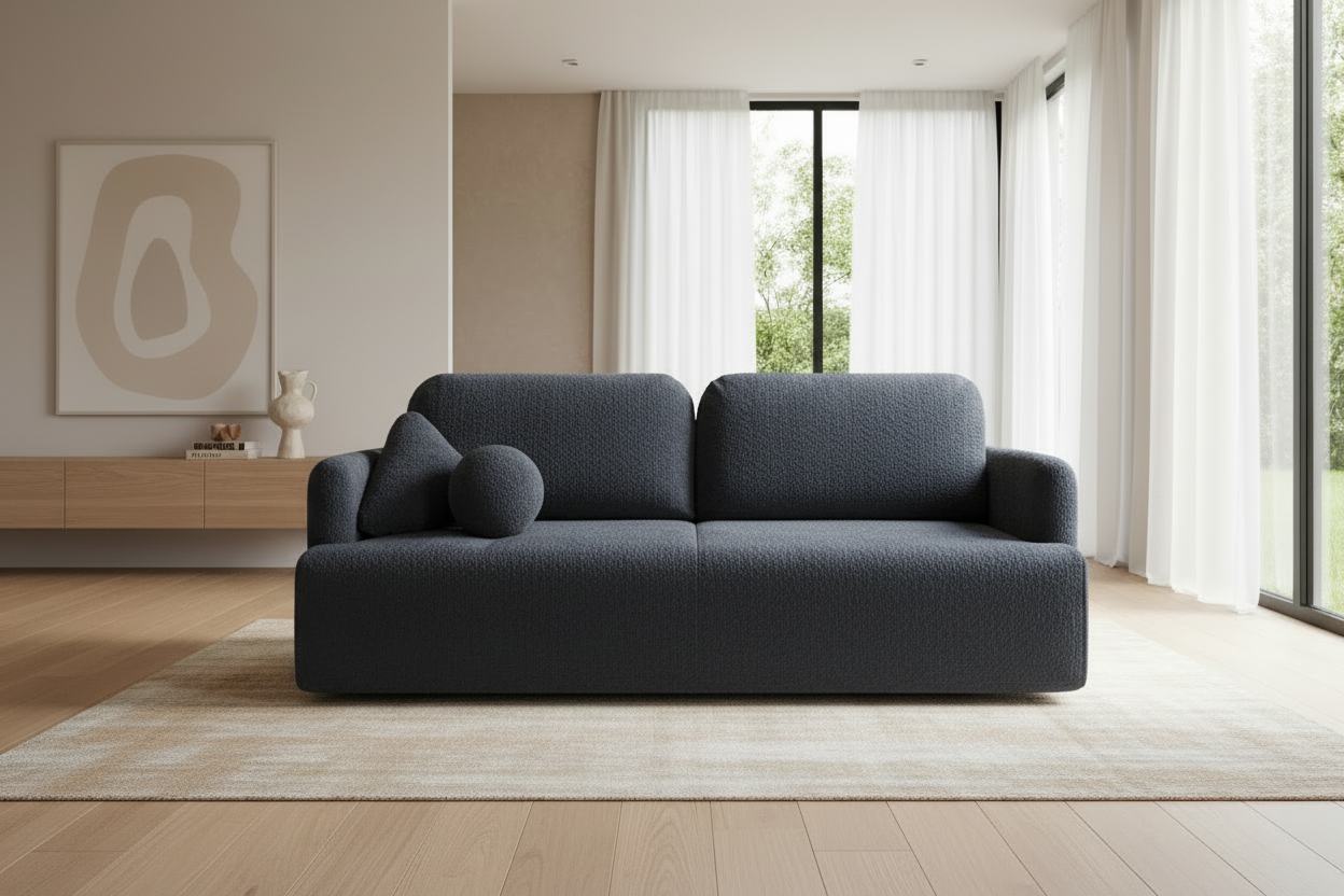 Cloud Sofa in Navy Blue