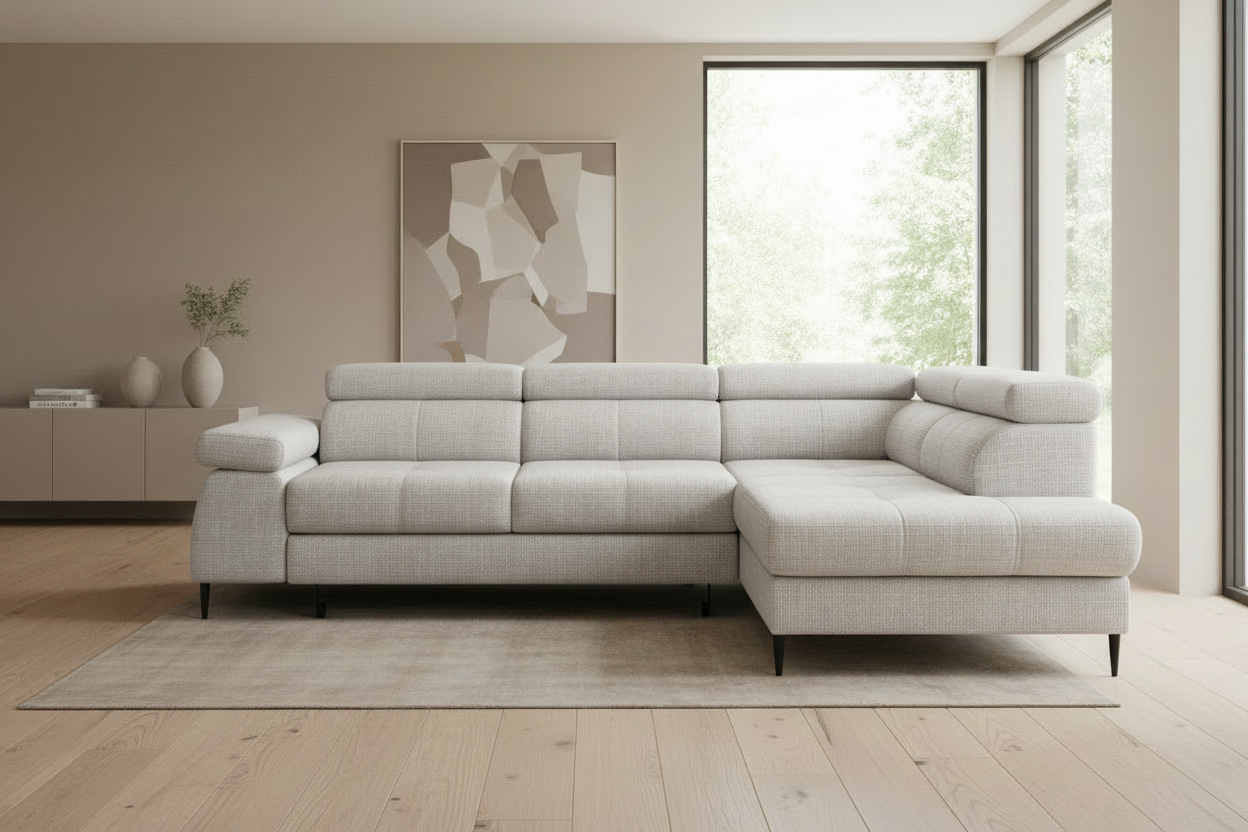 Cordoba II Hellgrau - Frontalansicht