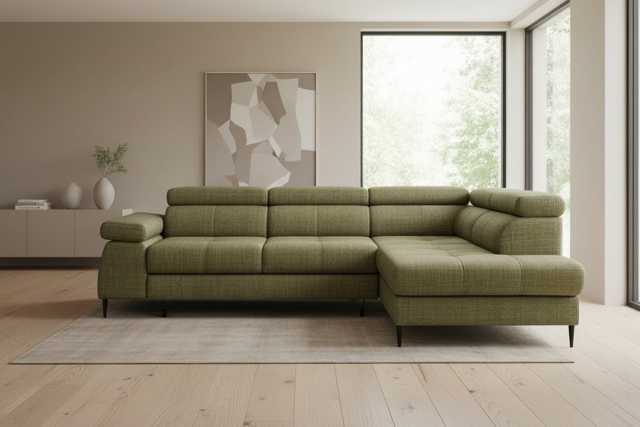 Cordoba II Olivgrün - Frontalansicht