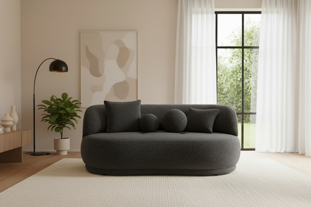 Gio Mini Sofa in Abriamo Dark