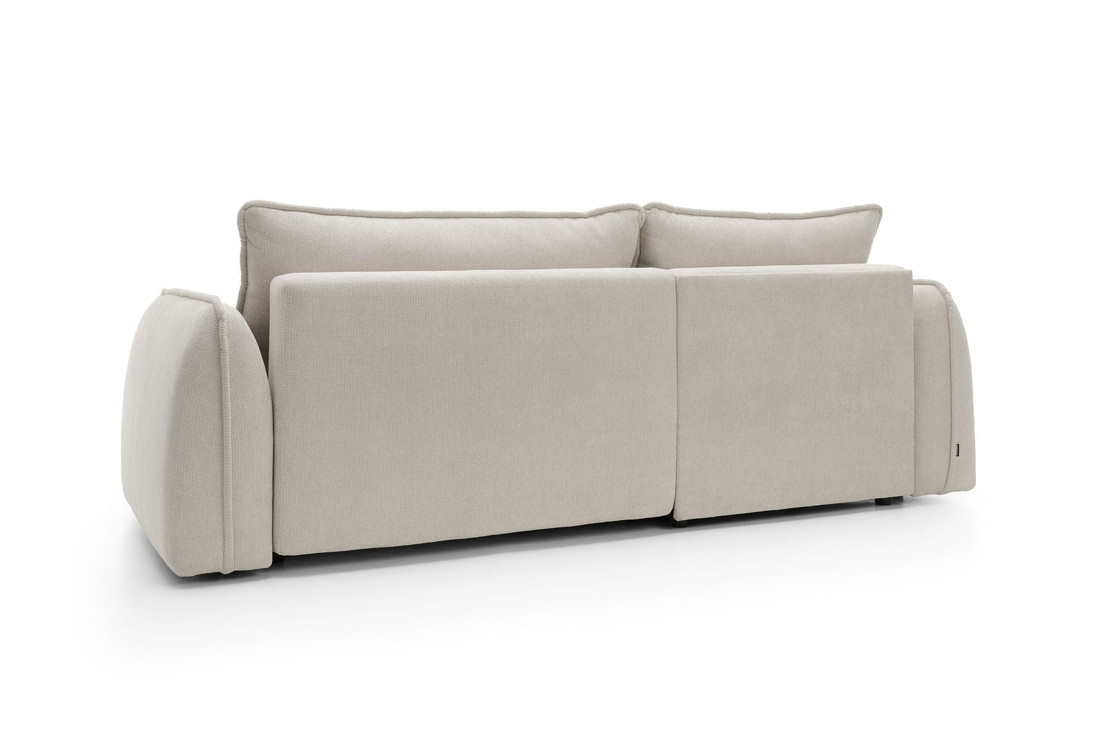 Designer Ecksofa Moho mit Schlaf- und Klappfunktion in Stoff
