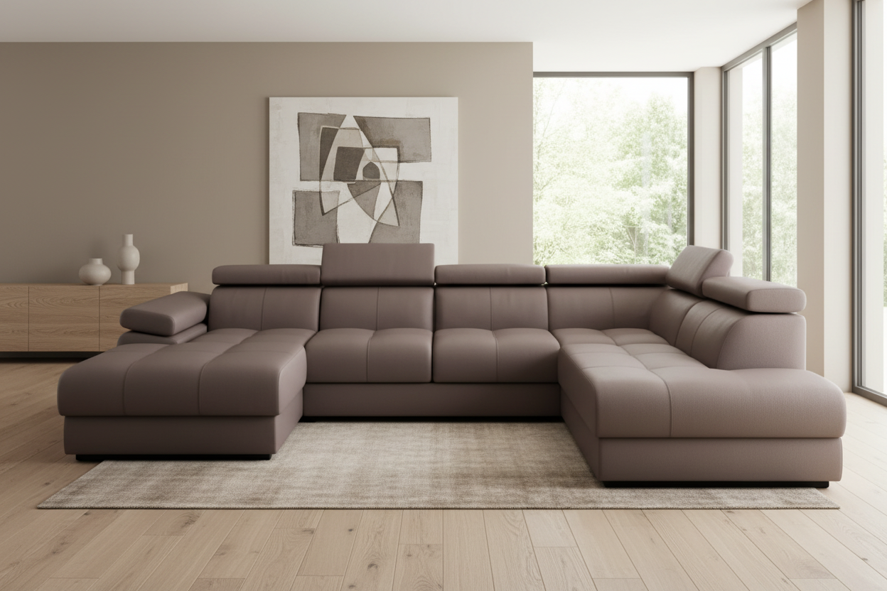 Lizbona III Braun - Frontalansicht