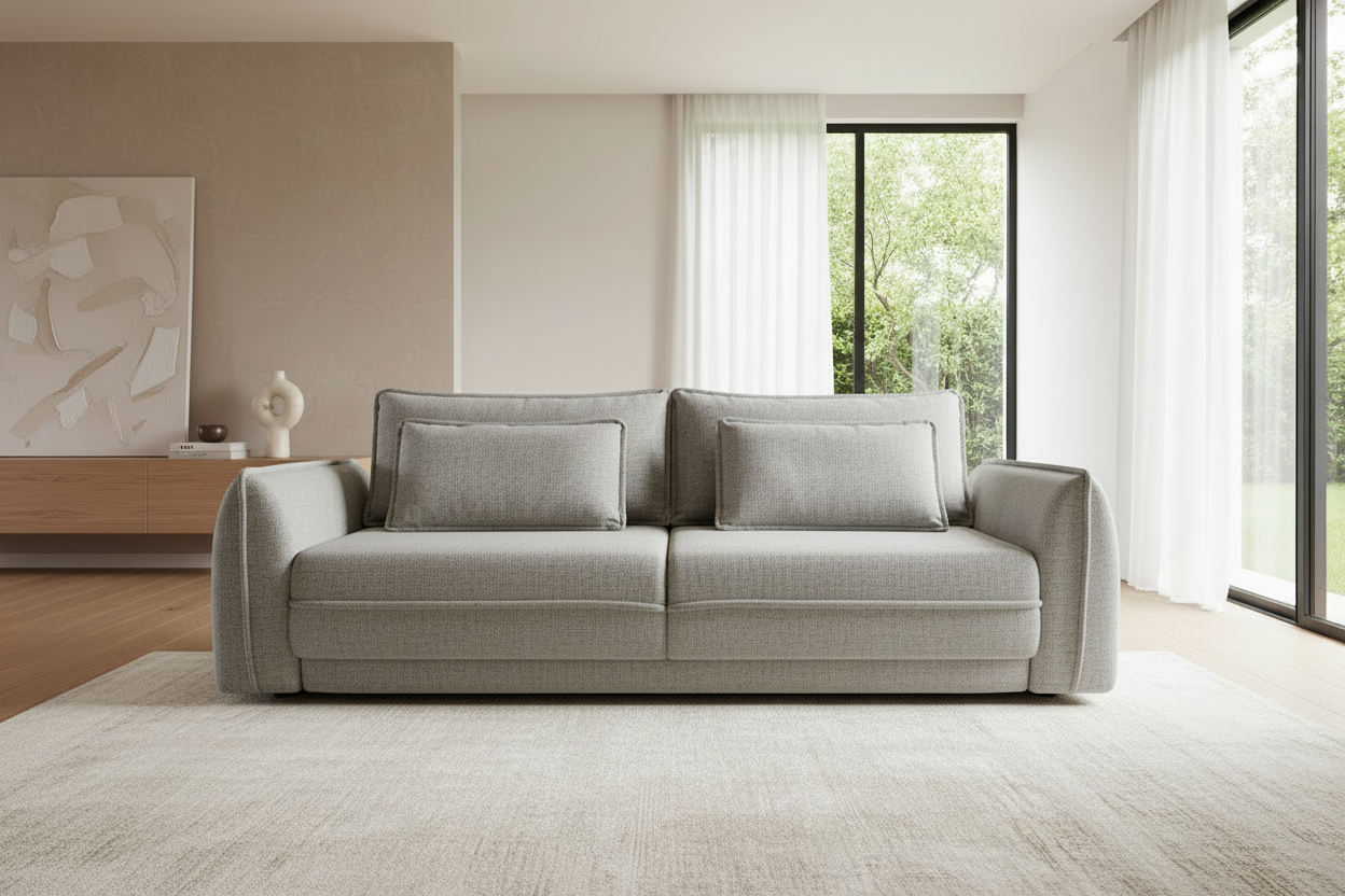 Mojave Sofa in Hellgrau Modesto