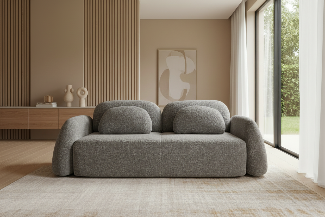 Monsoon Sofa in Abriamo Grey