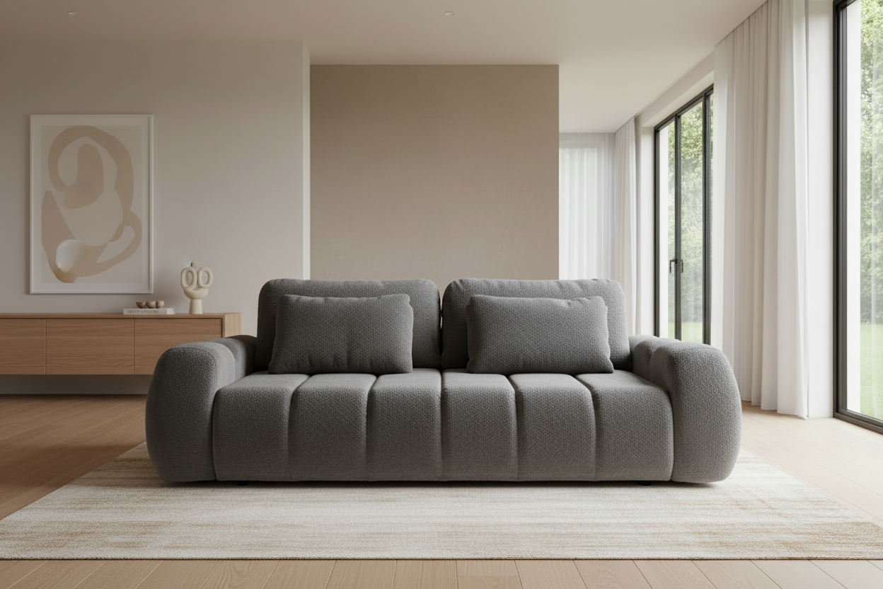 Mooma Sofa in Grau