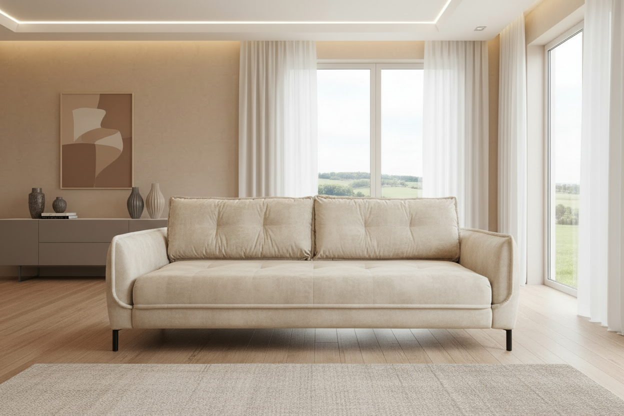 Osaka Sofa in Wave Cream