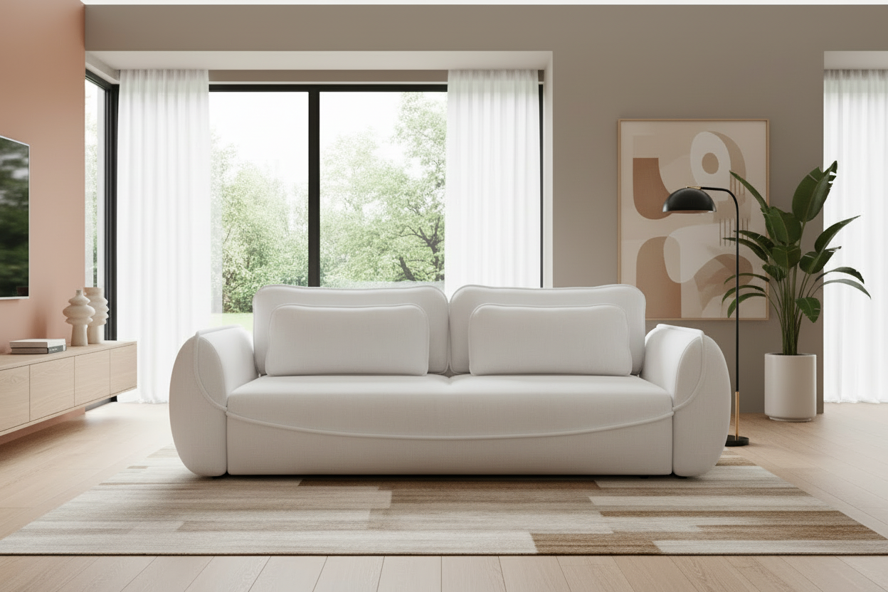 Umea Sofa in White