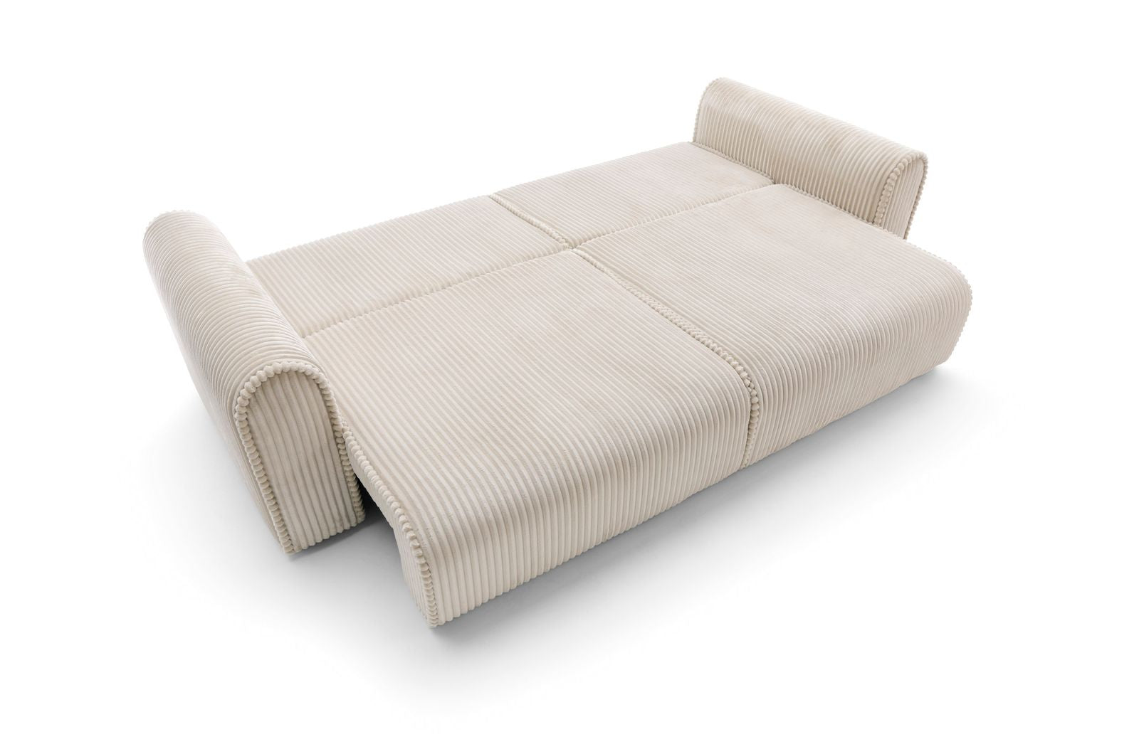 Designer Sofa Big Buddy 4-Sitzer mit Schlaff- & Bettkasten in Cord