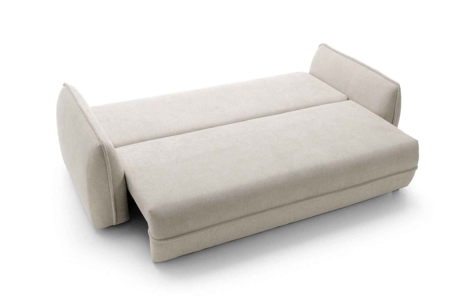 Designer Sofa Moho mit Schlaf- und Klappfunktion in Stoff