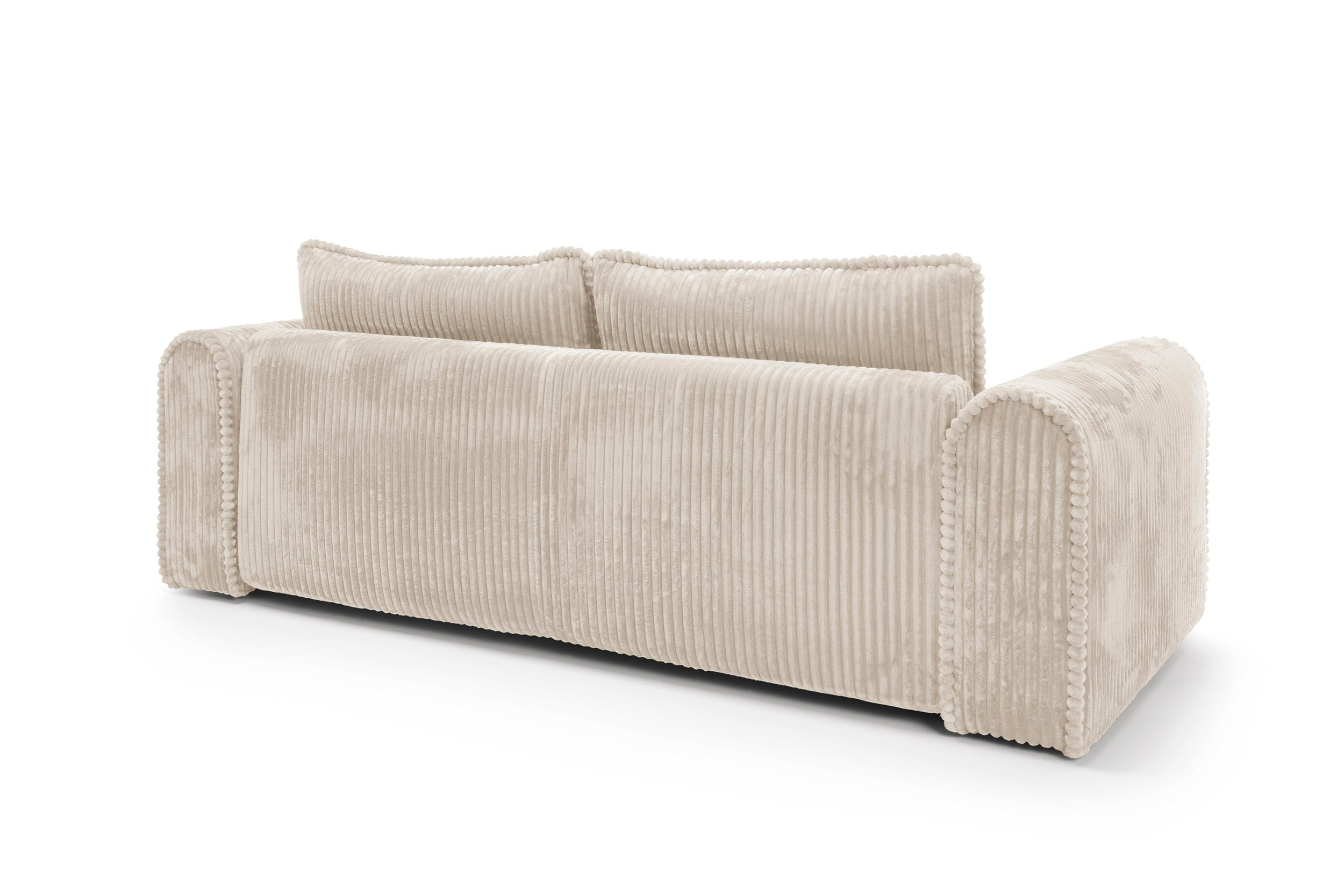 Designer Sofa Lil Buddy 3-Sitzer mit Schlaff- & Bettkasten in Cord