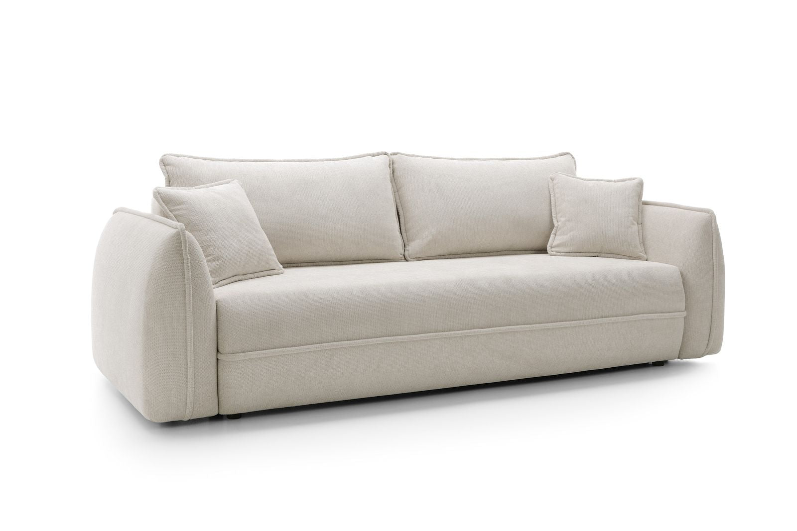 Designer Sofa Moho mit Schlaf- und Klappfunktion in Stoff