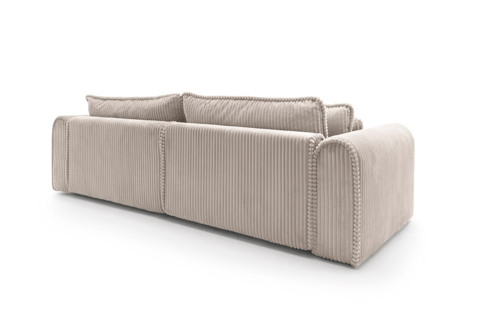 Designer Sofa Big Buddy 4-Sitzer mit Schlaff- & Bettkasten in Cord