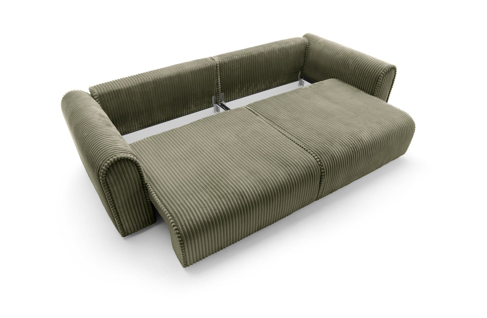 Designer Sofa Big Buddy 4-Sitzer mit Schlaff- & Bettkasten in Cord