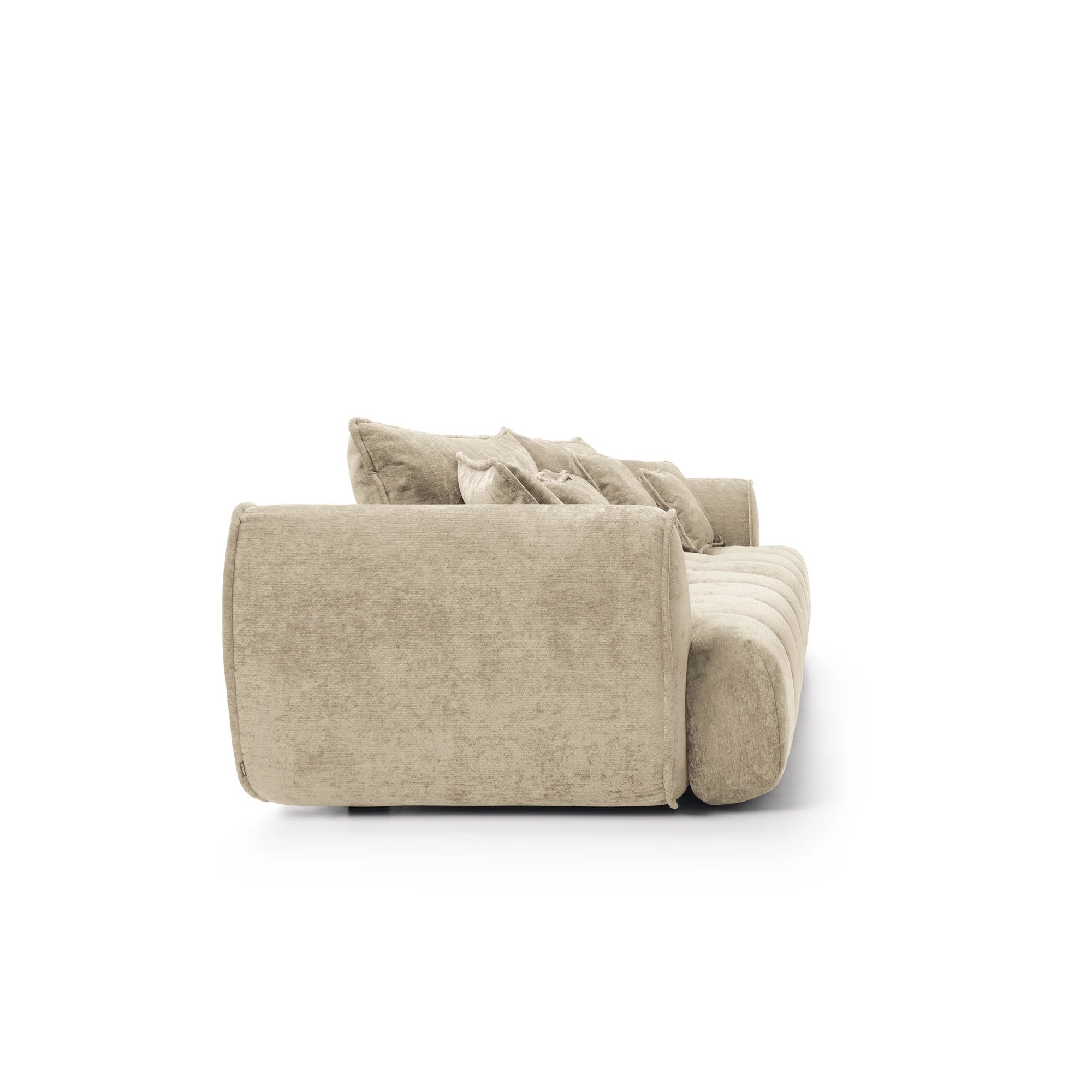Designer Sofa Bombay mit Schlaff- & Bettkasten in Samt