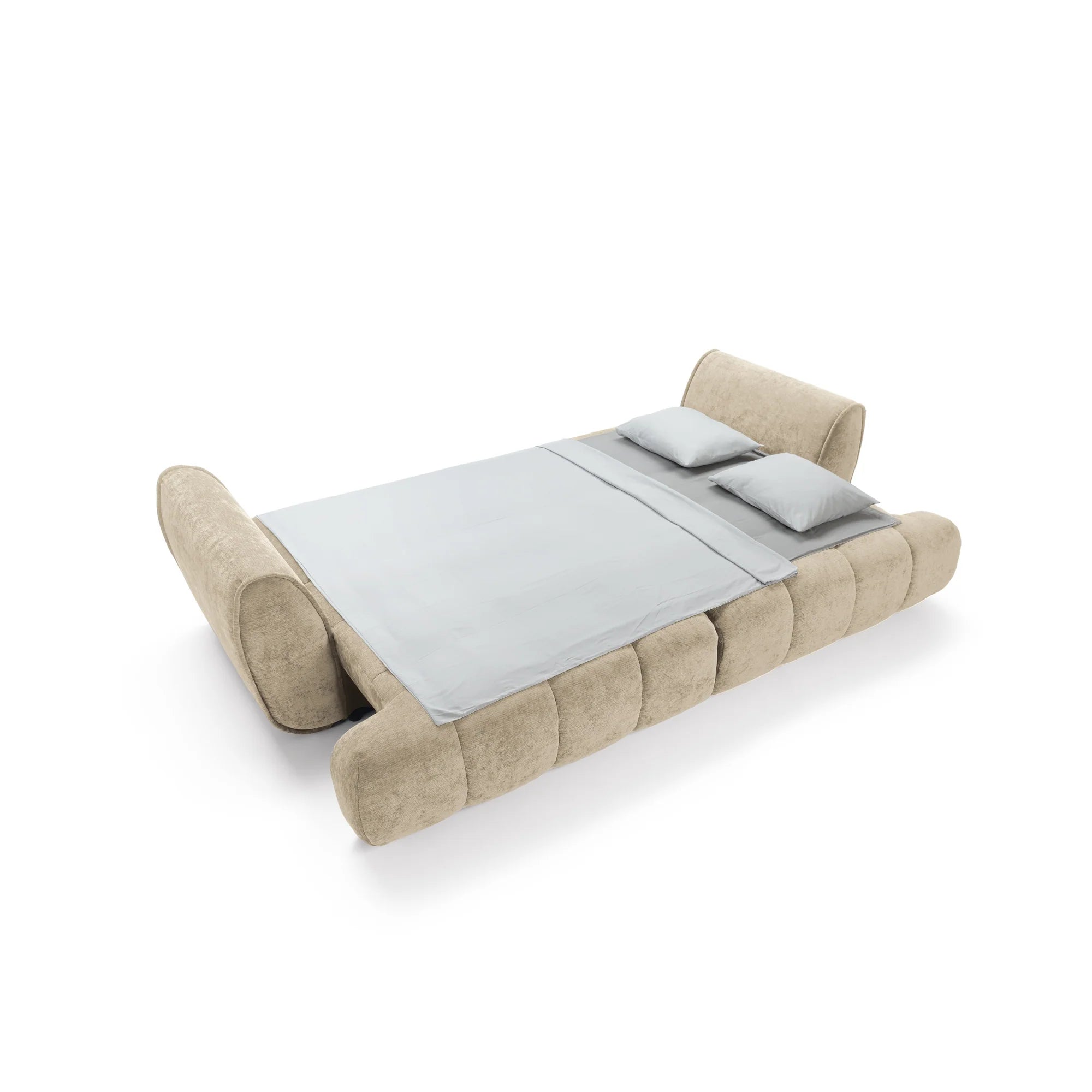Designer Sofa Bombay mit Schlaff- & Bettkasten in Samt