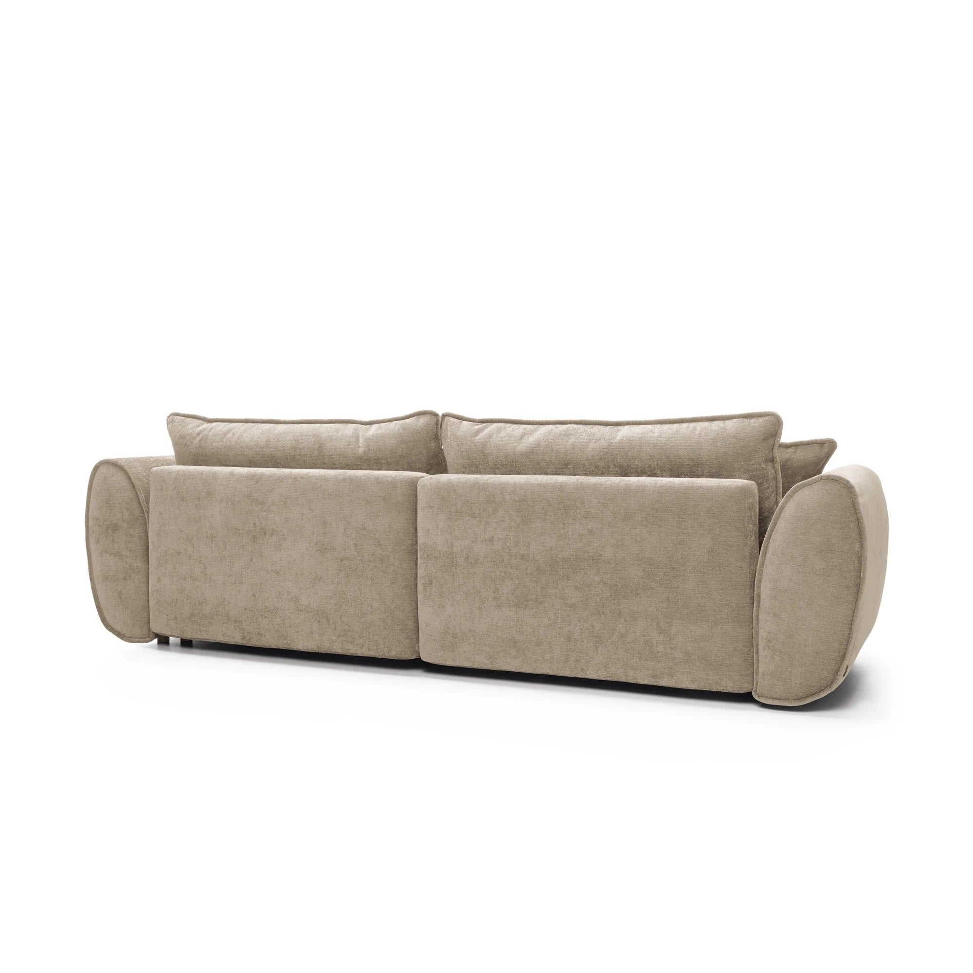 Designer Sofa Bombay mit Schlaff- & Bettkasten in Samt