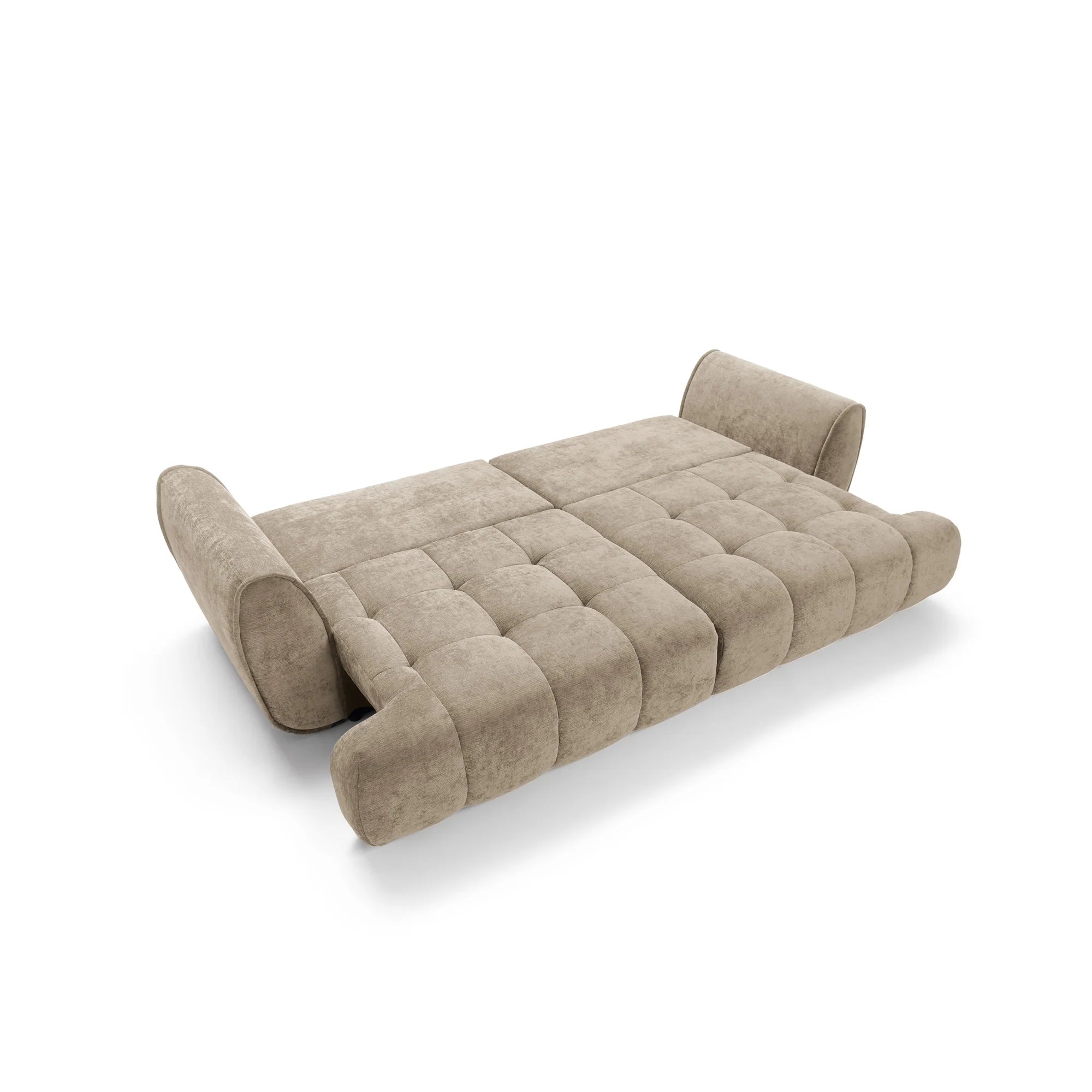 Designer Sofa Bombay mit Schlaff- & Bettkasten in Samt