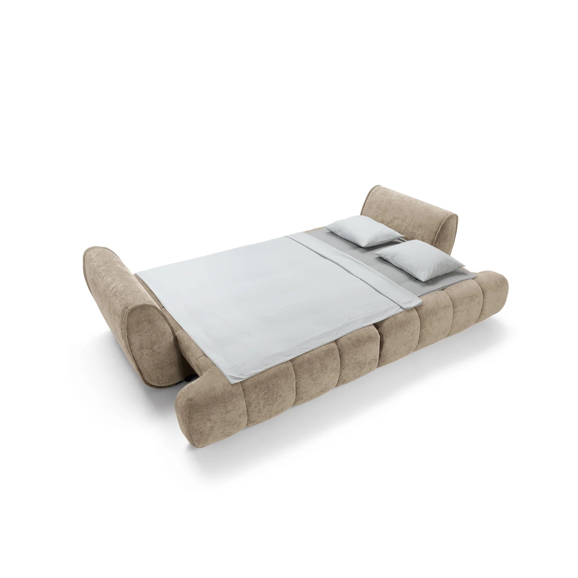 Designer Sofa Bombay mit Schlaff- & Bettkasten in Samt