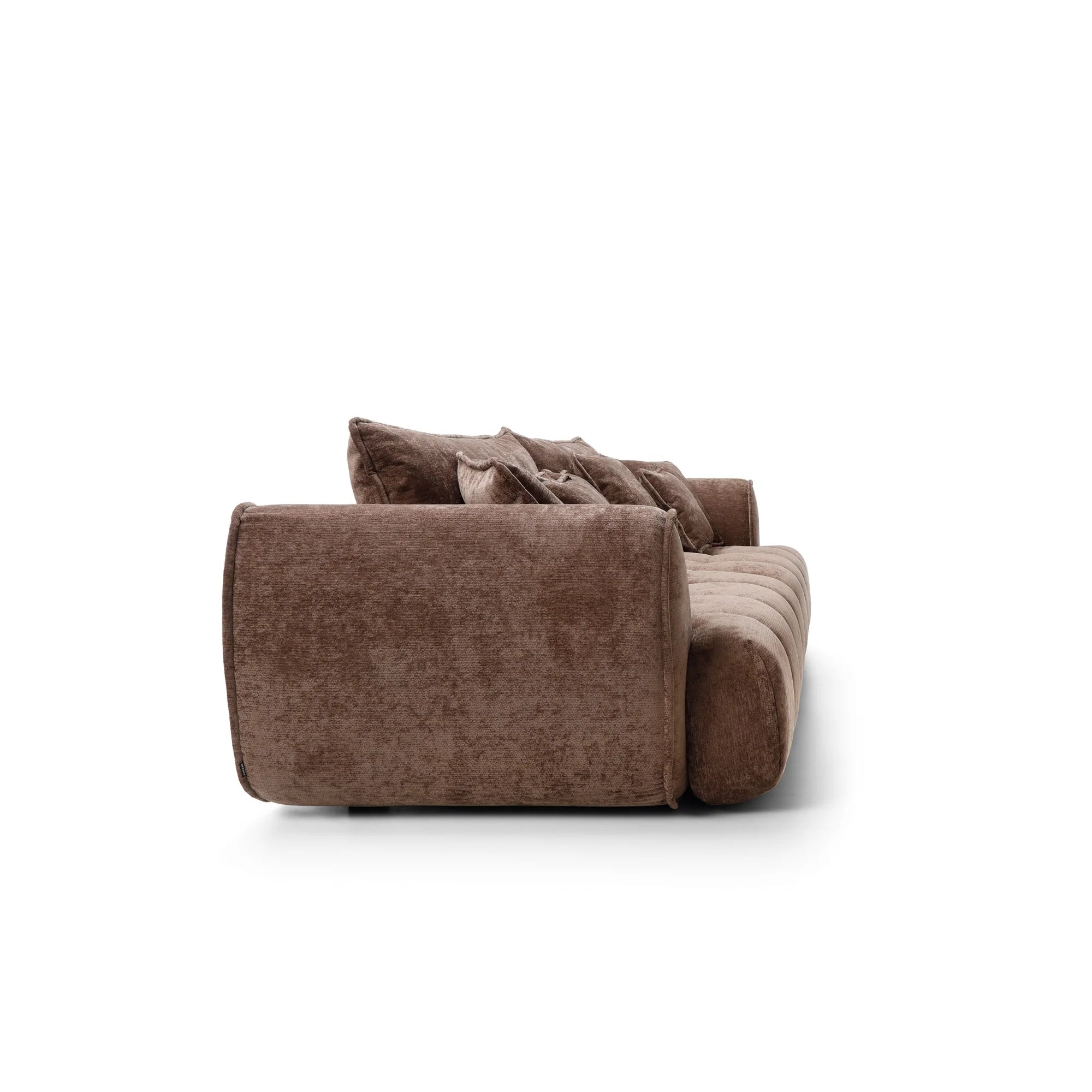 Designer Sofa Bombay mit Schlaff- & Bettkasten in Samt