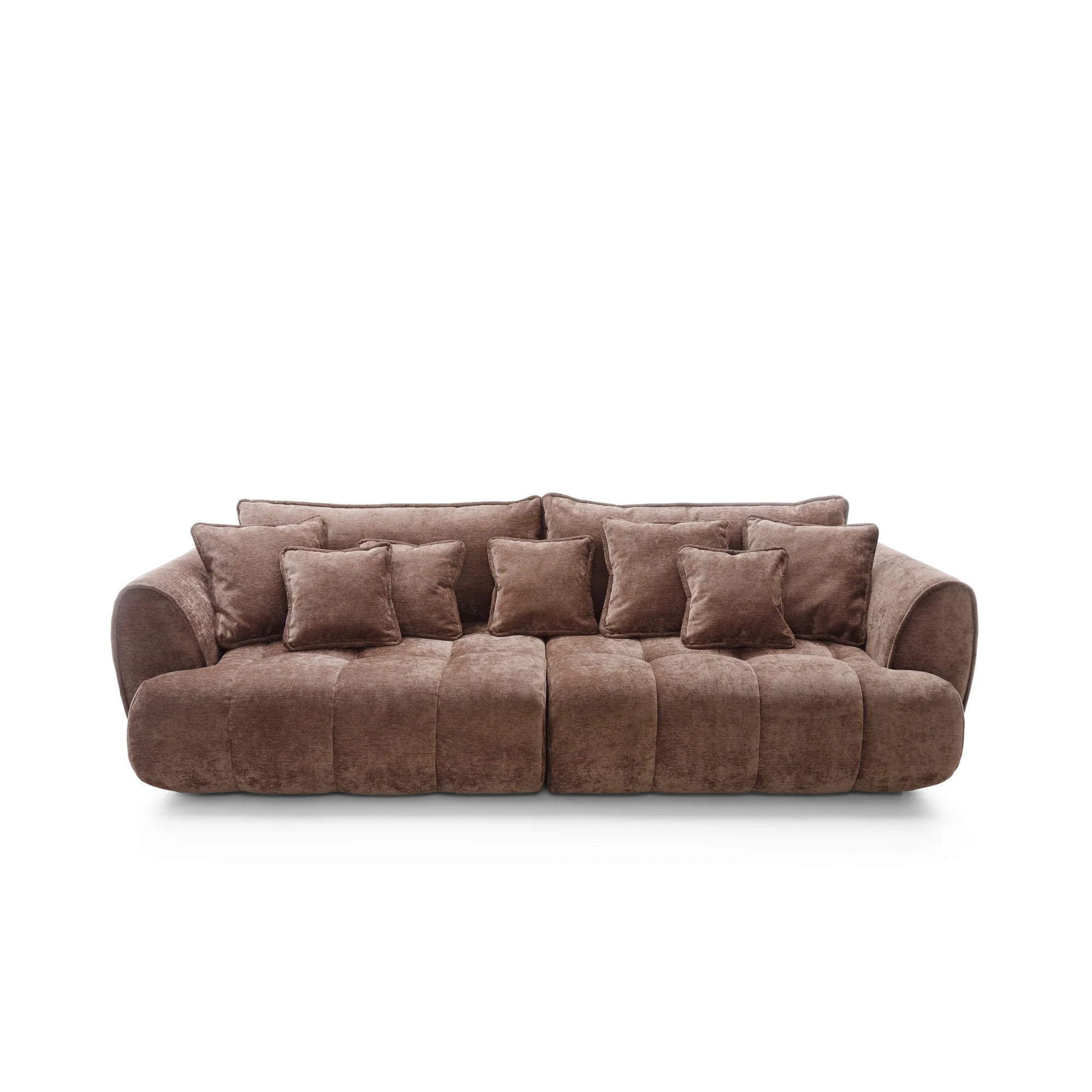 Designer Sofa Bombay mit Schlaff- & Bettkasten in Samt