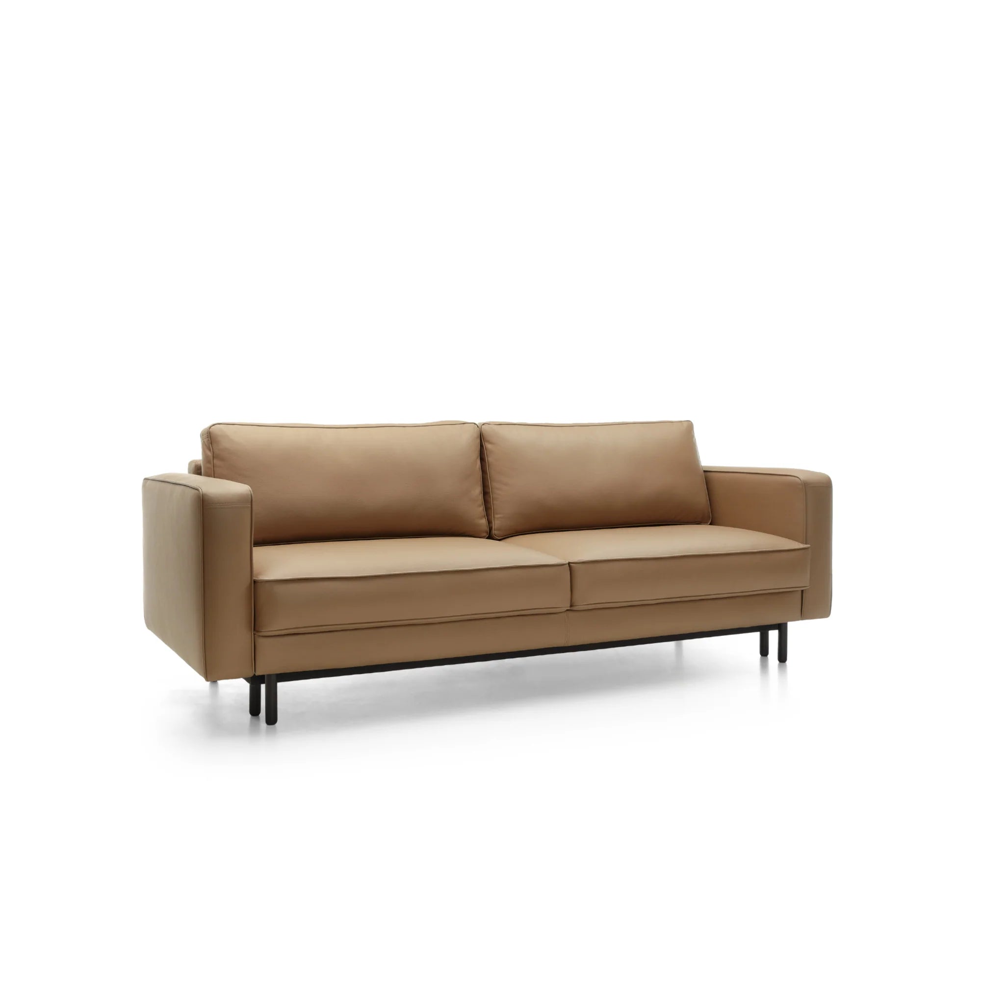 Designer Sofa CALIFORNIA mit Schlaffunktion in Kunstleder