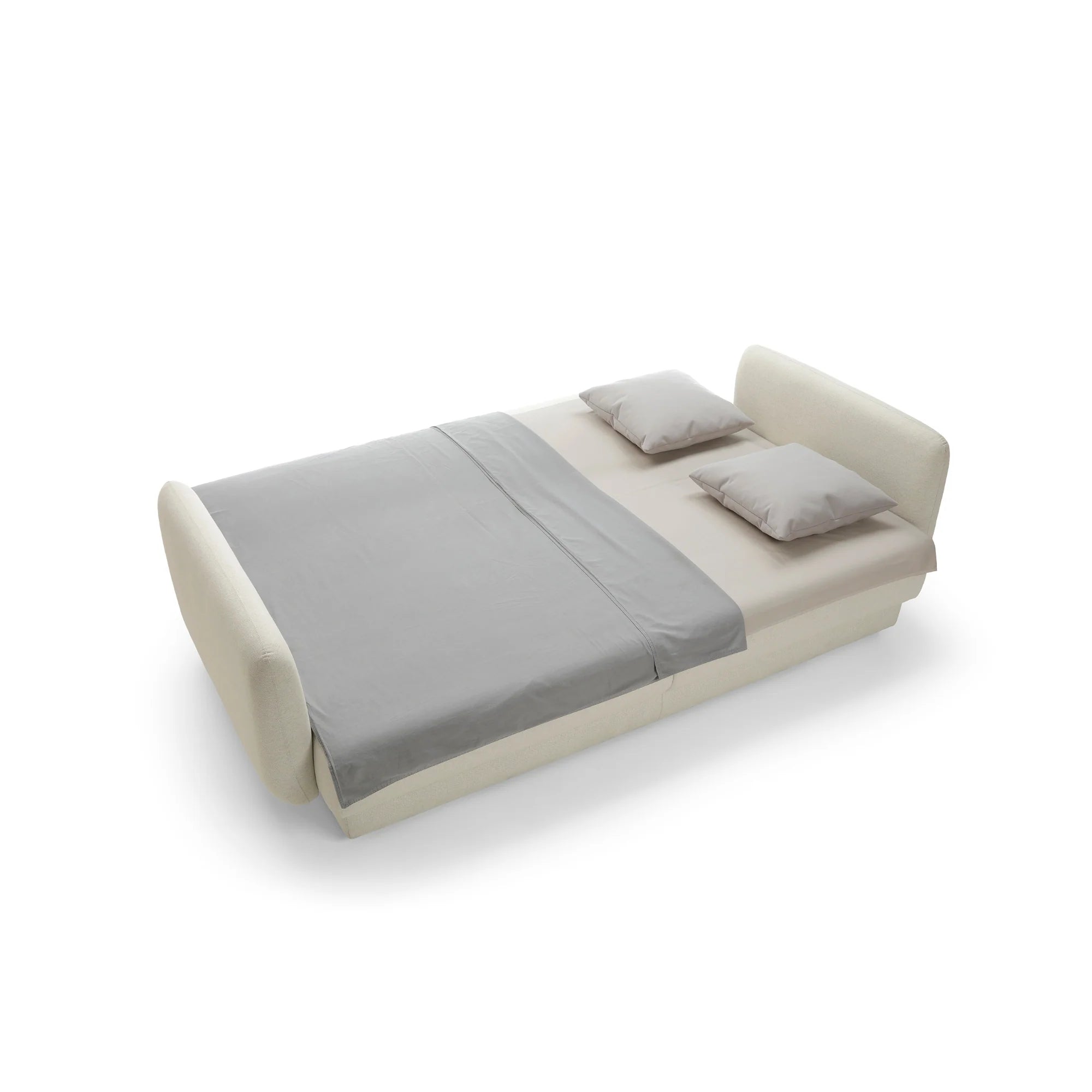 Designer Sofa Evora mit Schlaf- und Bettkasten in Stoff