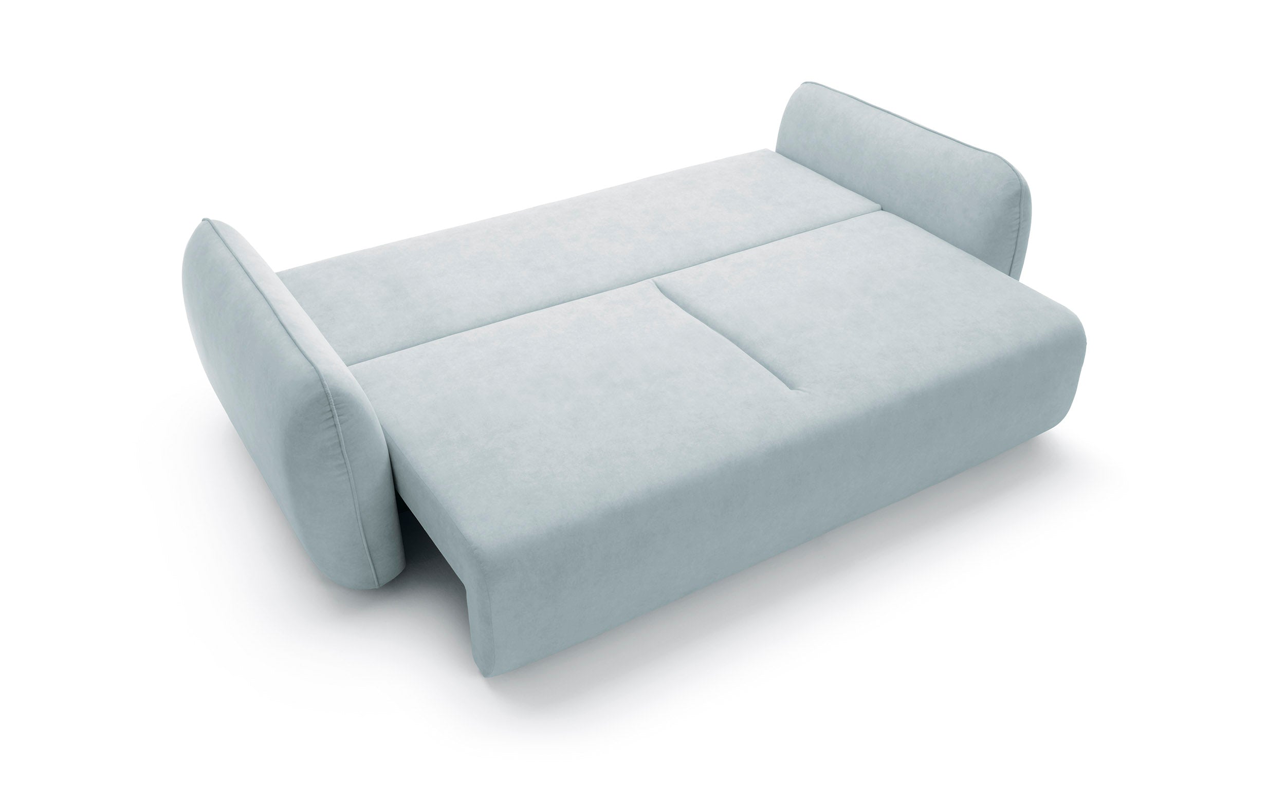 Designer Maloy Sofa  mit Schlaffunktion & Bettkasten in Samt