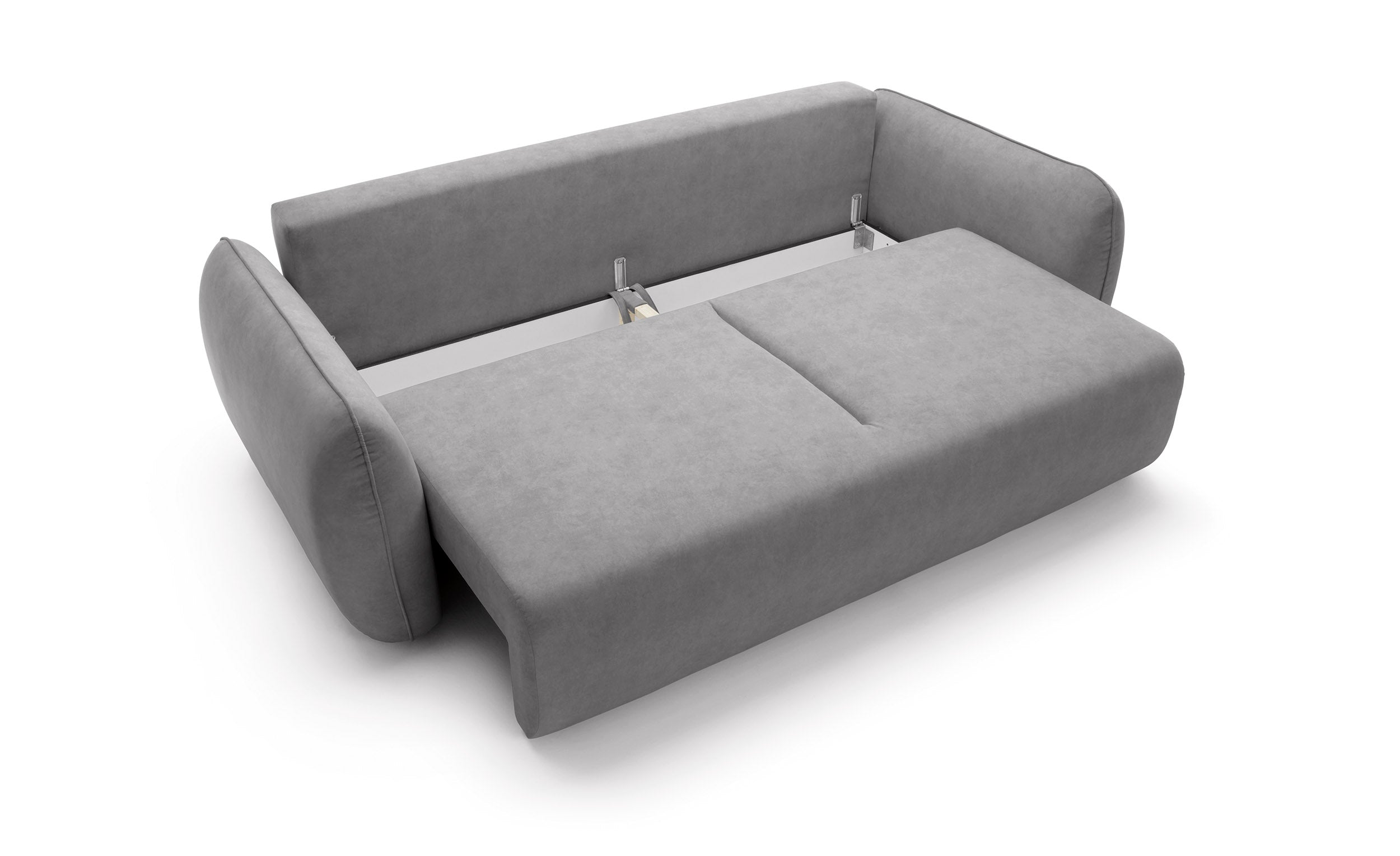 Designer Maloy Sofa  mit Schlaffunktion & Bettkasten in Samt