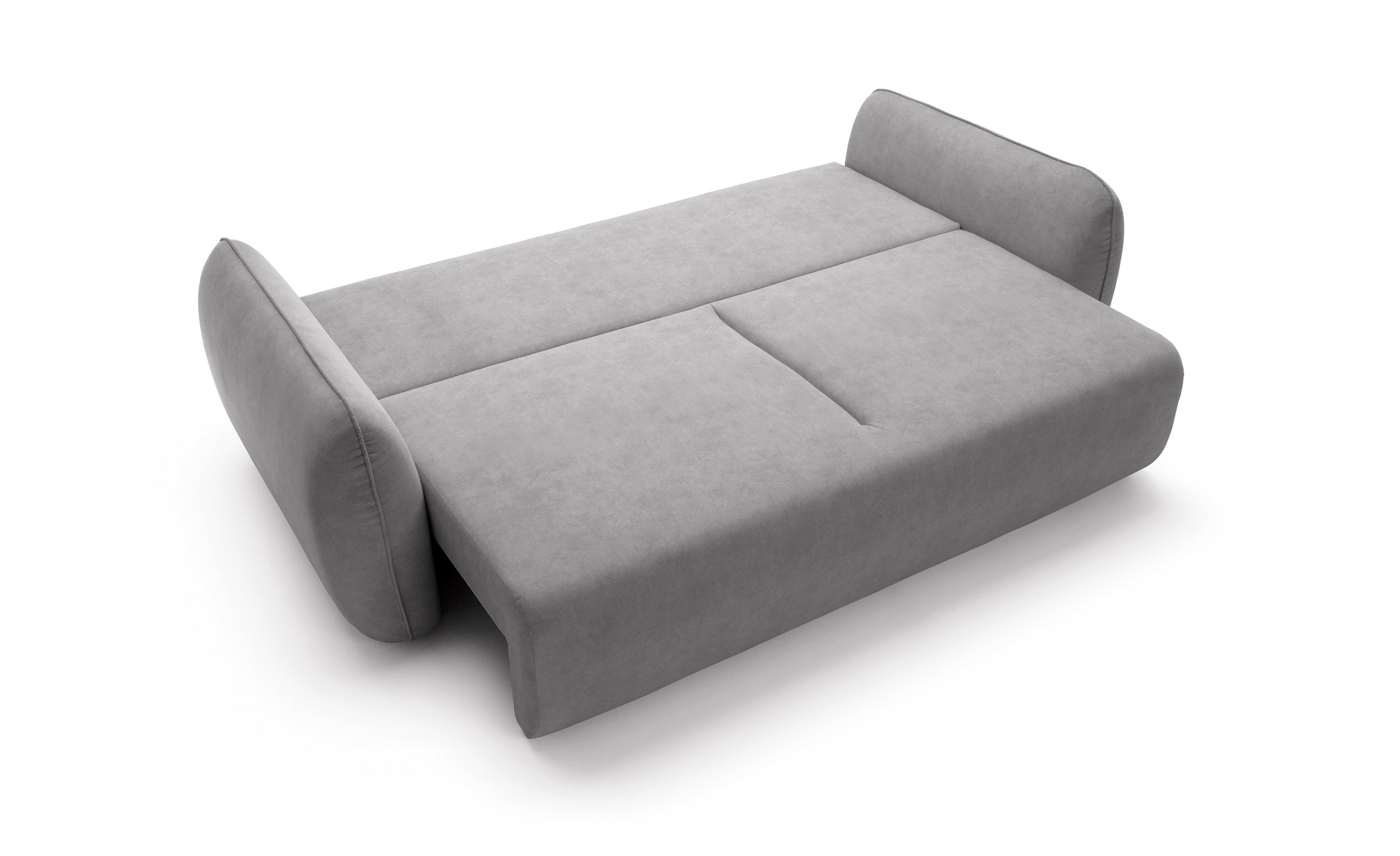 Designer Maloy Sofa  mit Schlaffunktion & Bettkasten in Samt